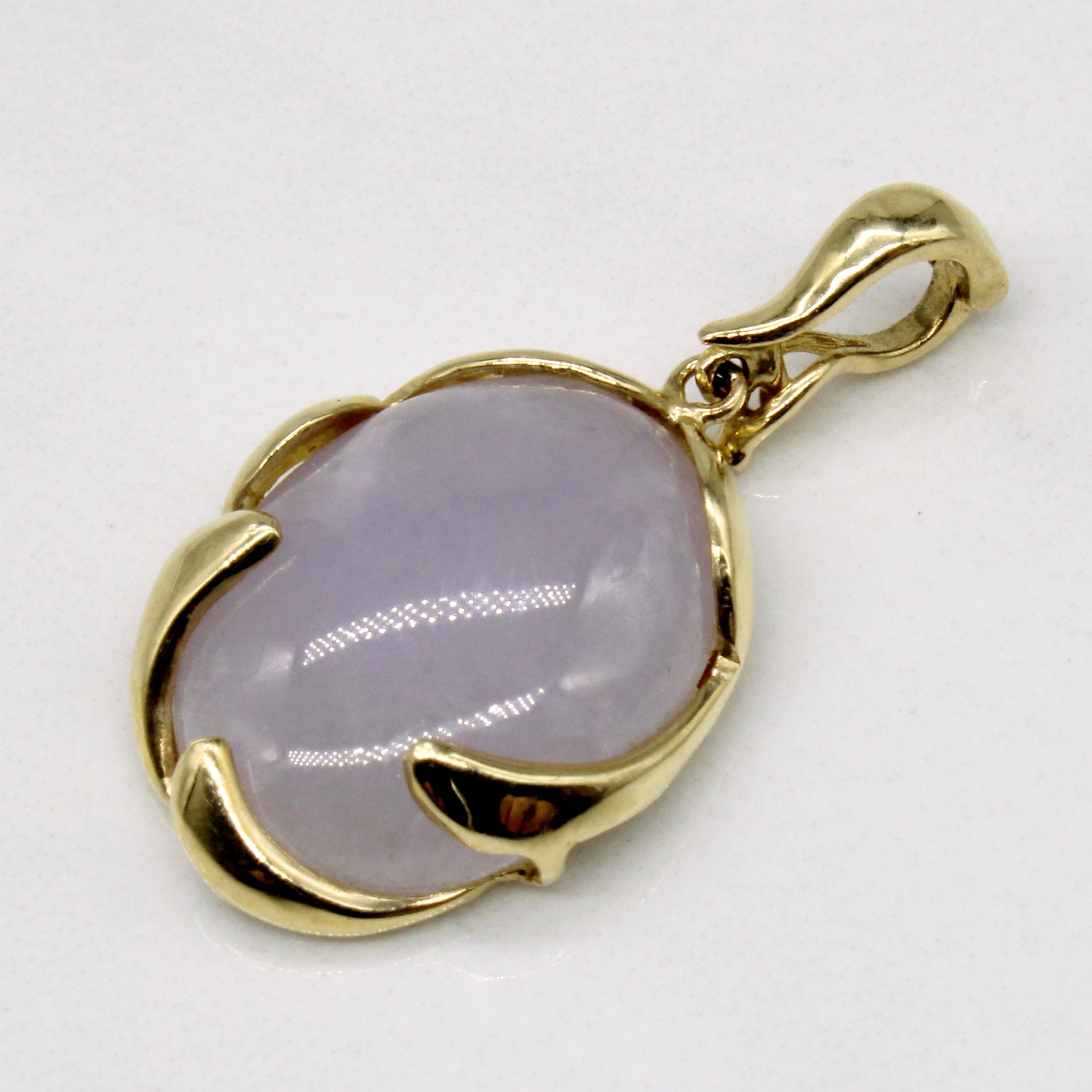 Lavender Jade 14k Pendant | 10.50ct |