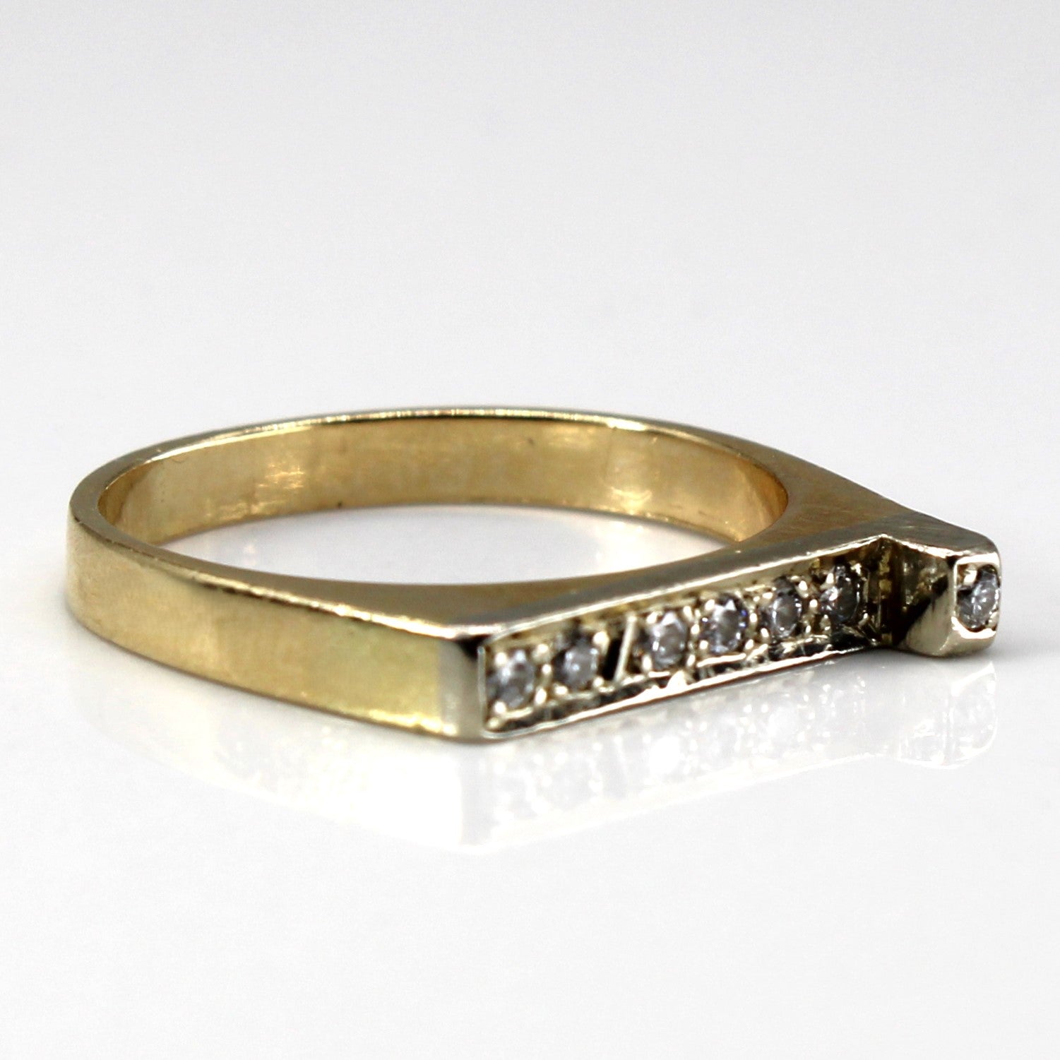 Seven Stone Diamond Ring | 0.14ctw | SZ 5.5 |