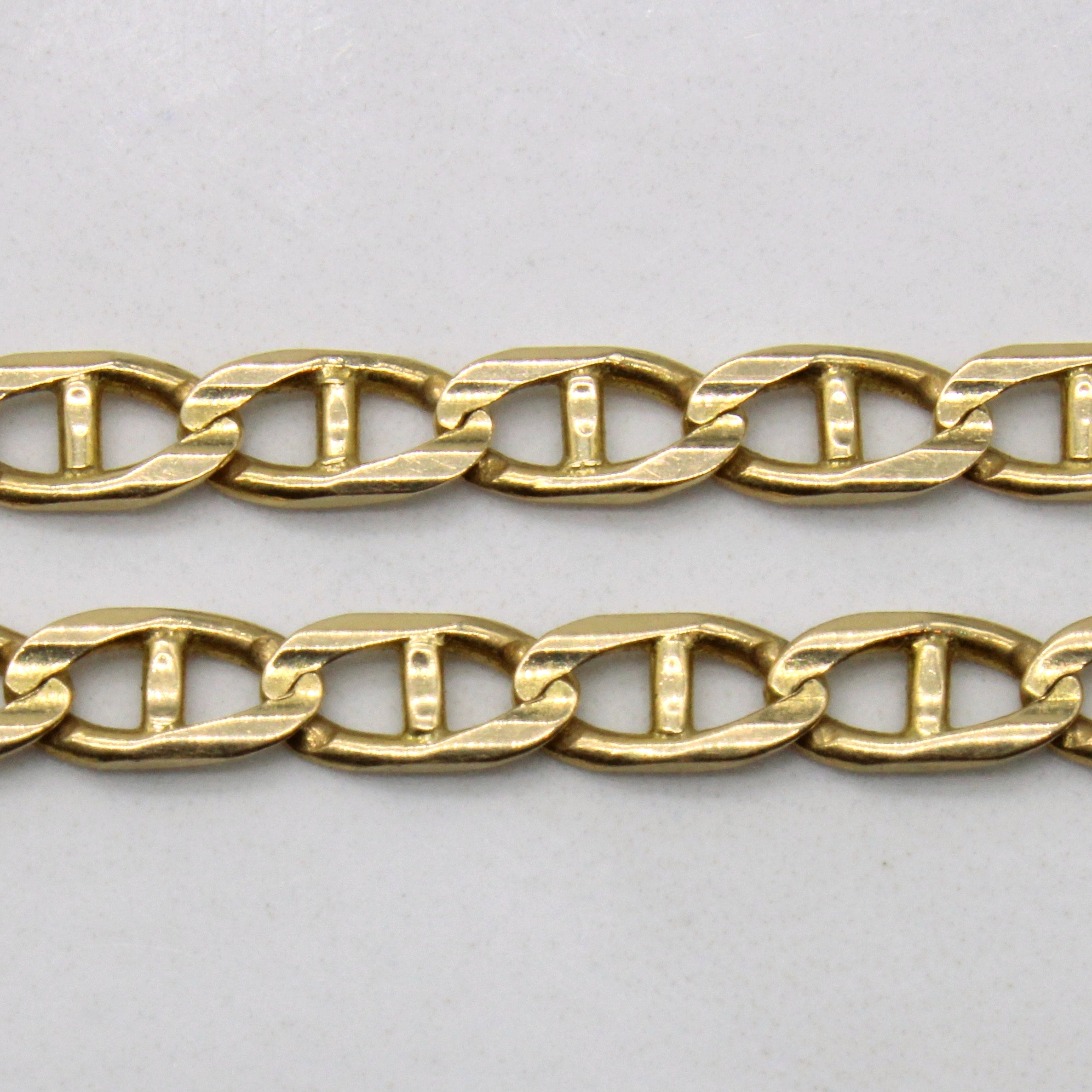 14k Yellow Gold Anchor Link Chain | 20" |