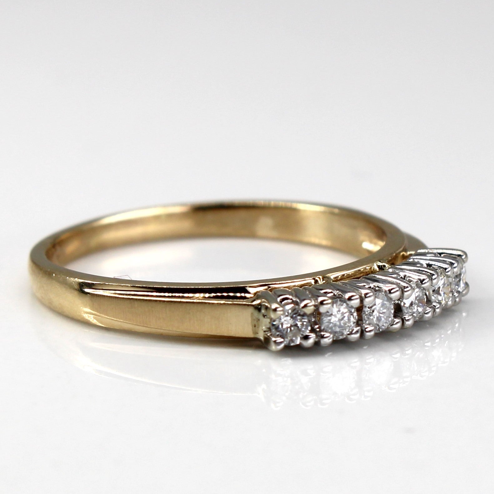 Six Stone Diamond Ring | 0.21ctw | SZ 7 |