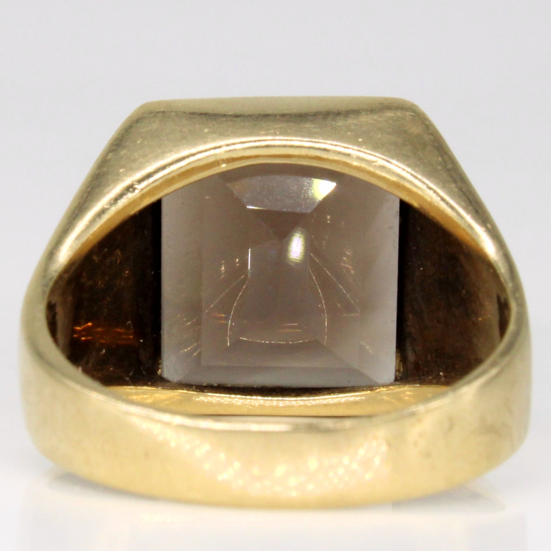 Smoky Quartz Cocktail Ring | 8.00ct | SZ 10 |