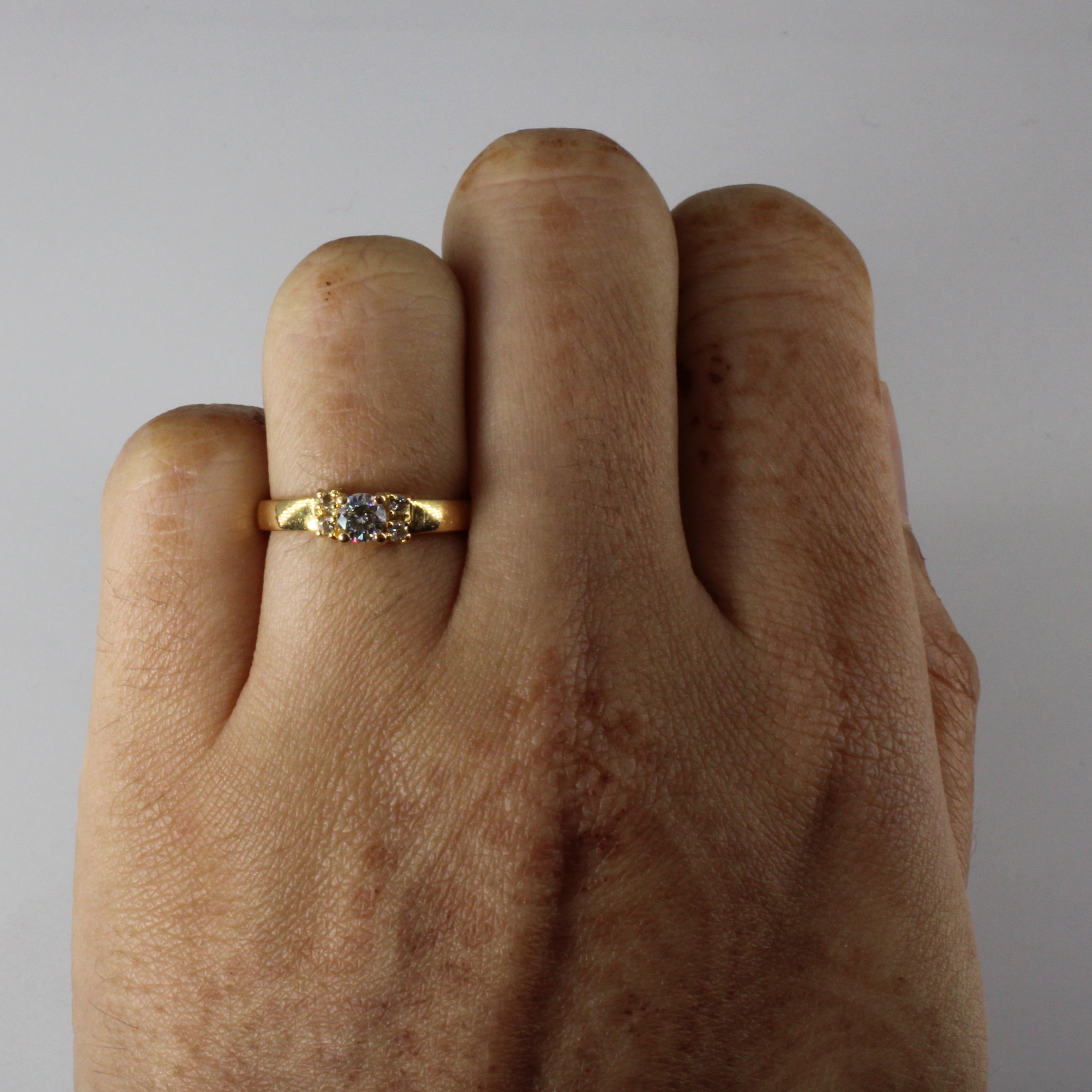 Prong Set Diamond Ring | 0.28ctw | SZ 4.75 |