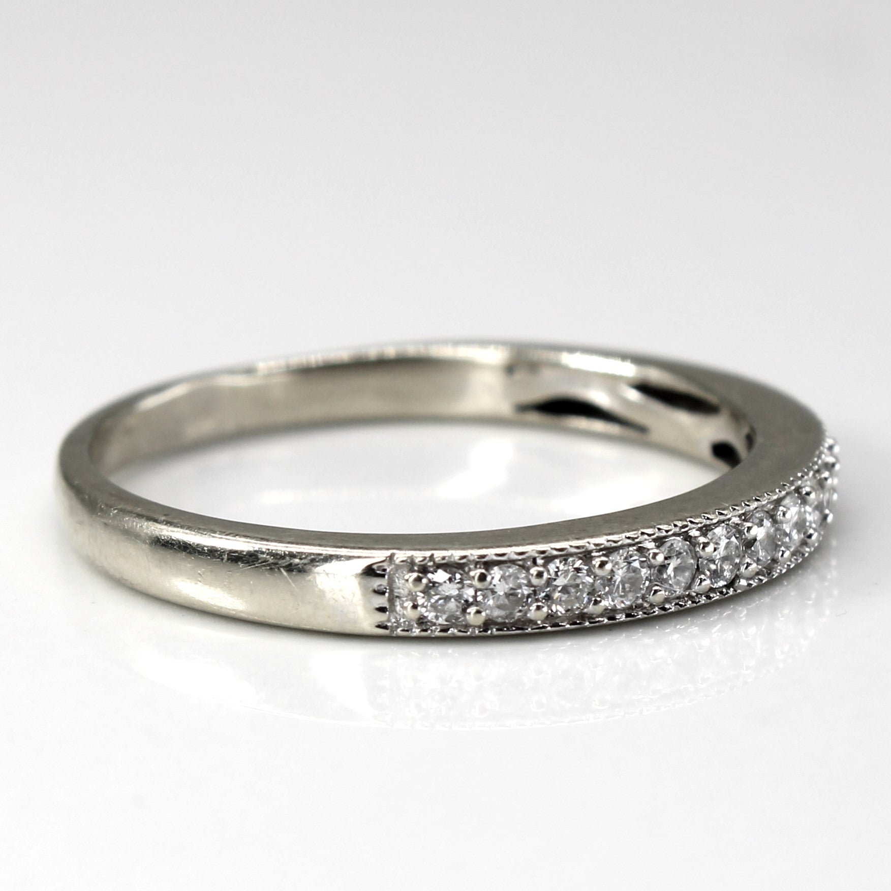 Semi Eternity Diamond Ring | 0.28ctw | SZ 9 |