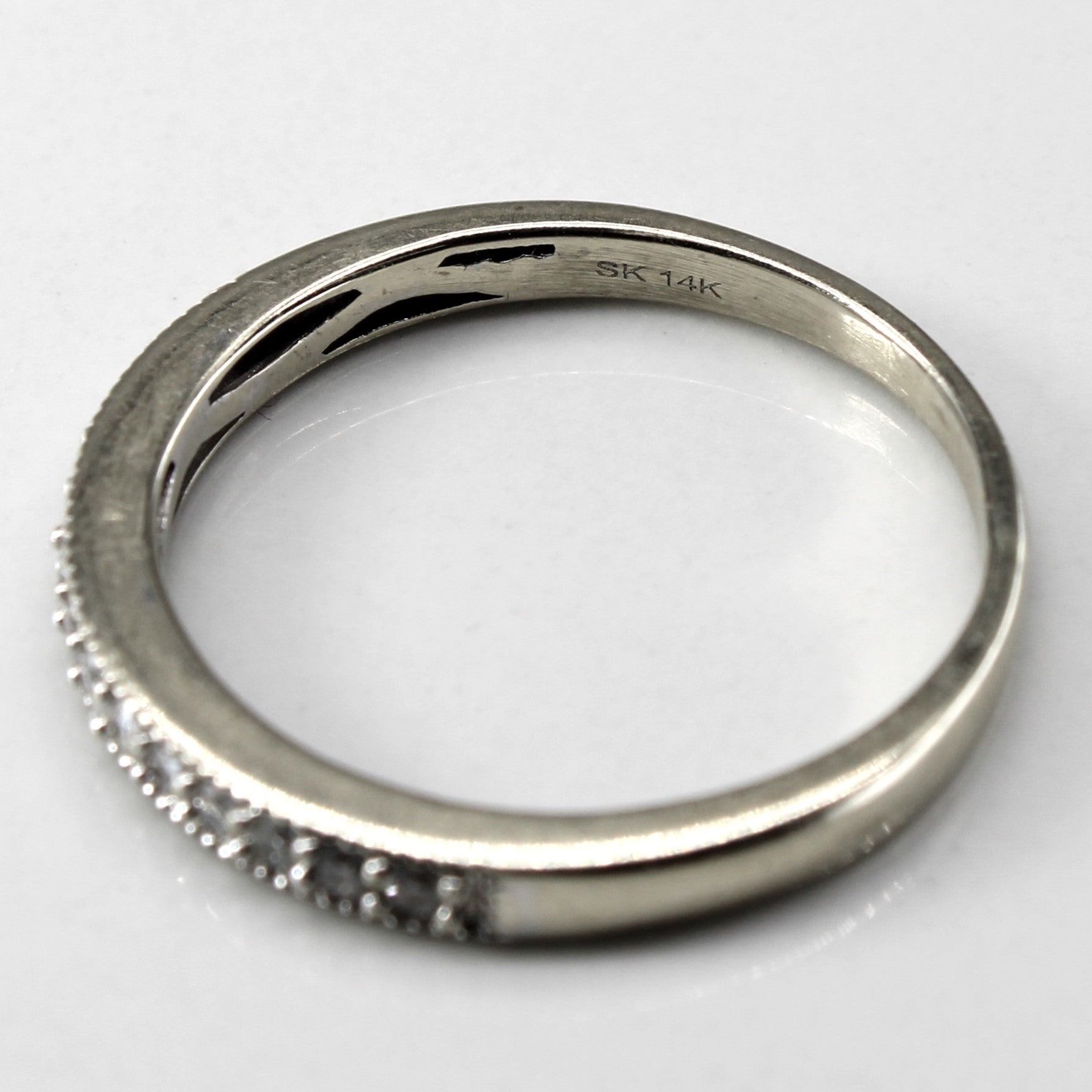 Semi Eternity Diamond Ring | 0.28ctw | SZ 9 |