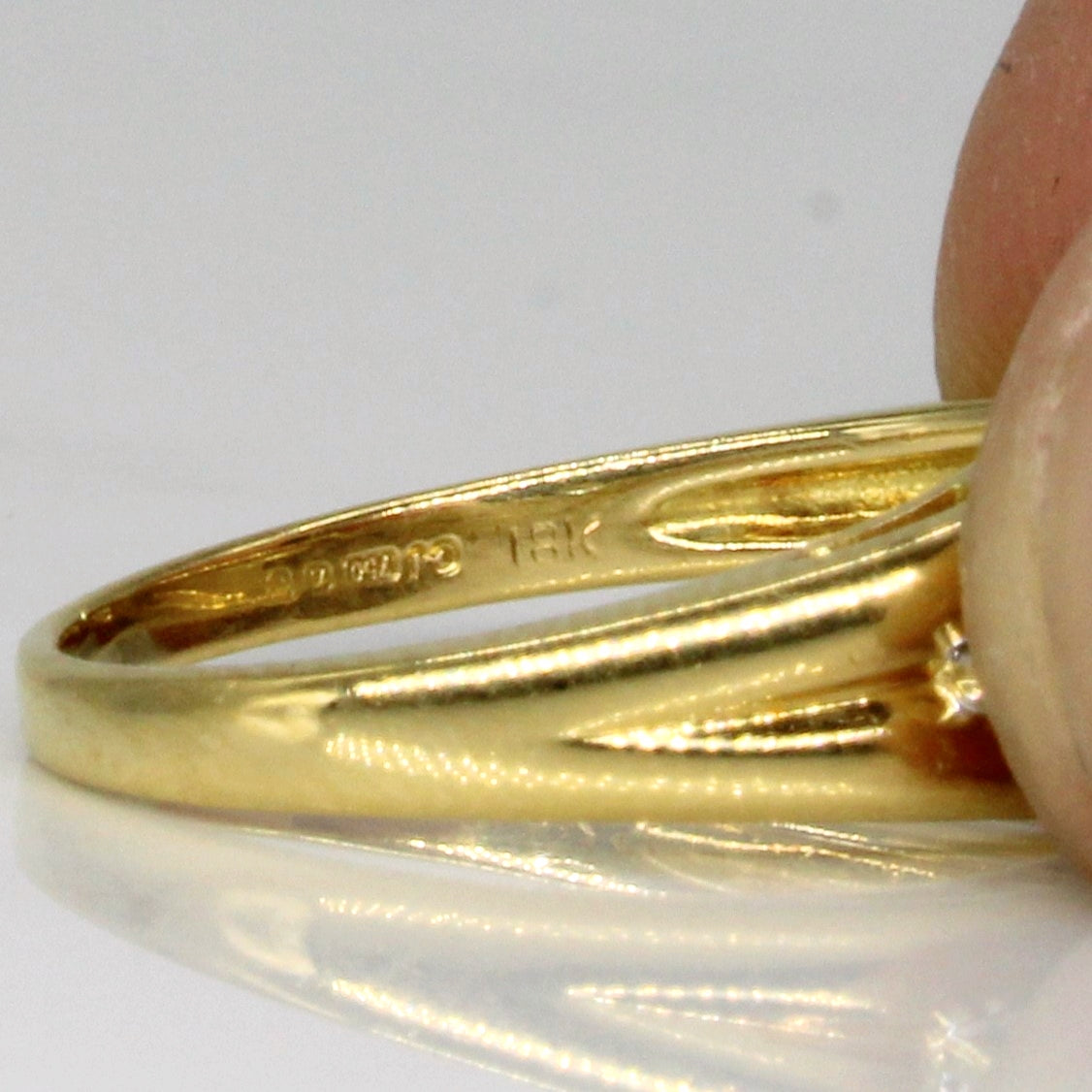 Bague de fiançailles en diamant | 0,60 ct | Taille 6,75 |