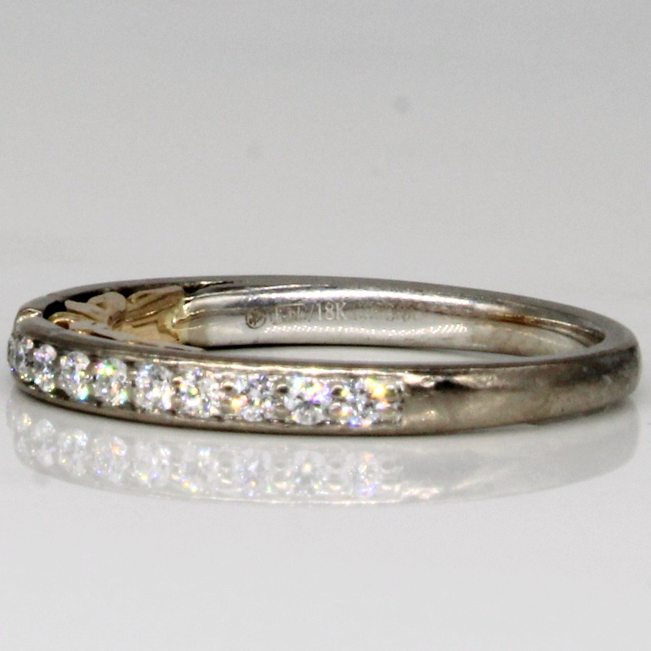 Diamond Wedding Ring Set | 0.82ctw | SZ 4.25 |