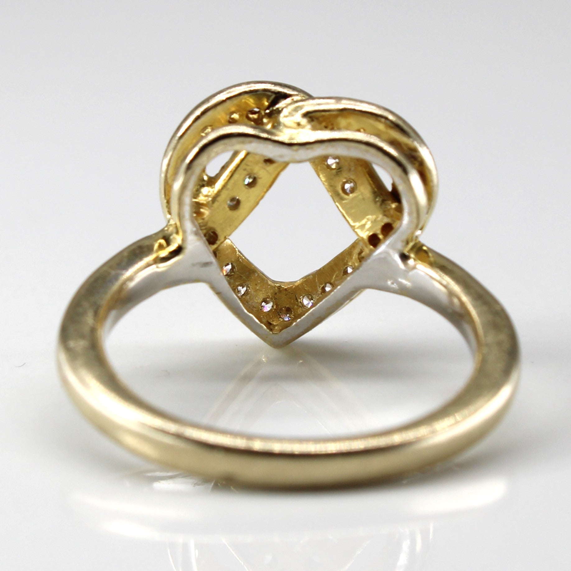 Diamond Heart Ring | 0.32ctw | SZ 6.5 |