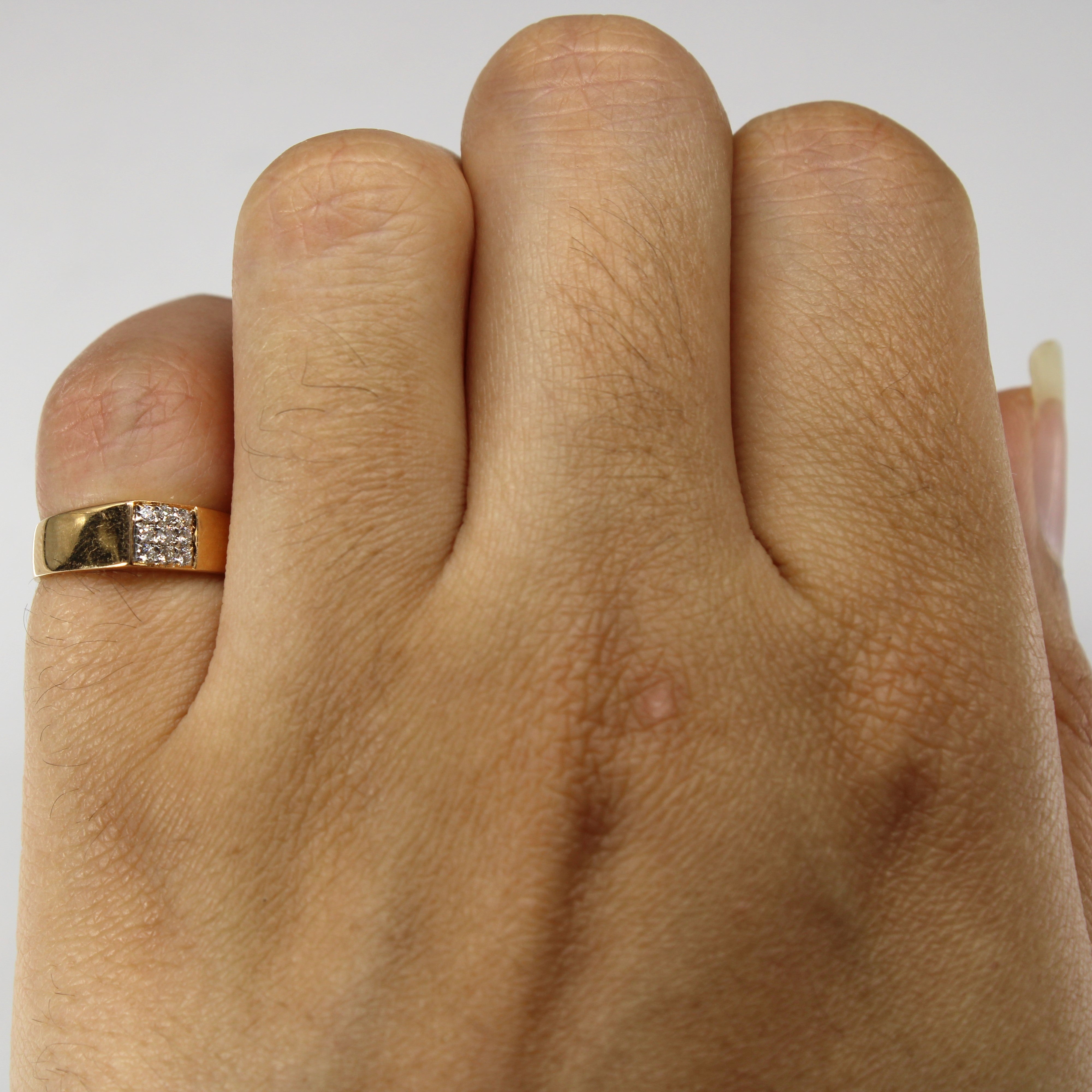 Cluster Diamond Ring | 0.09ctw | SZ 2.5 |