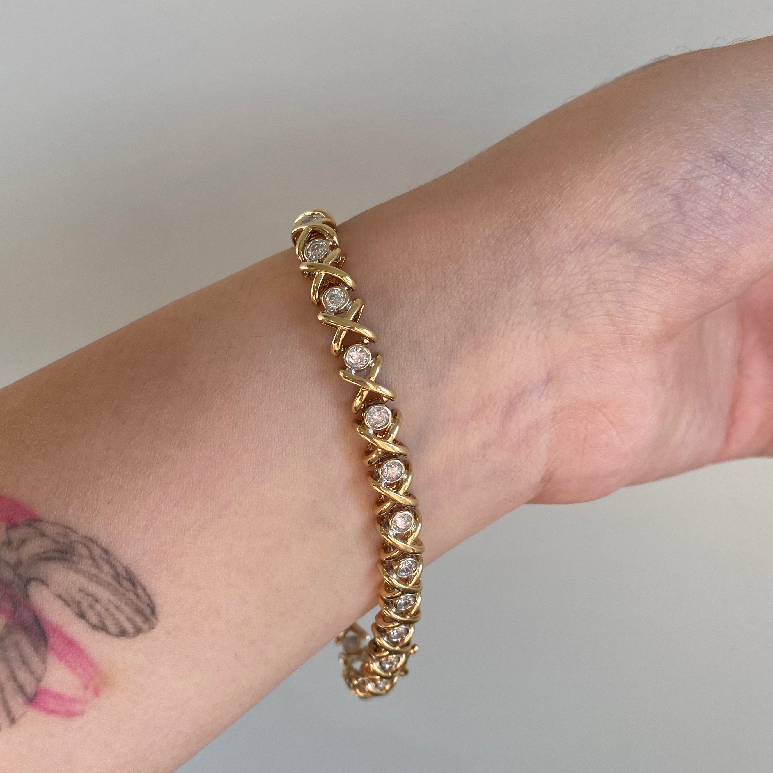 Bracelet de tennis en diamants | 2,34 ct | 8" |