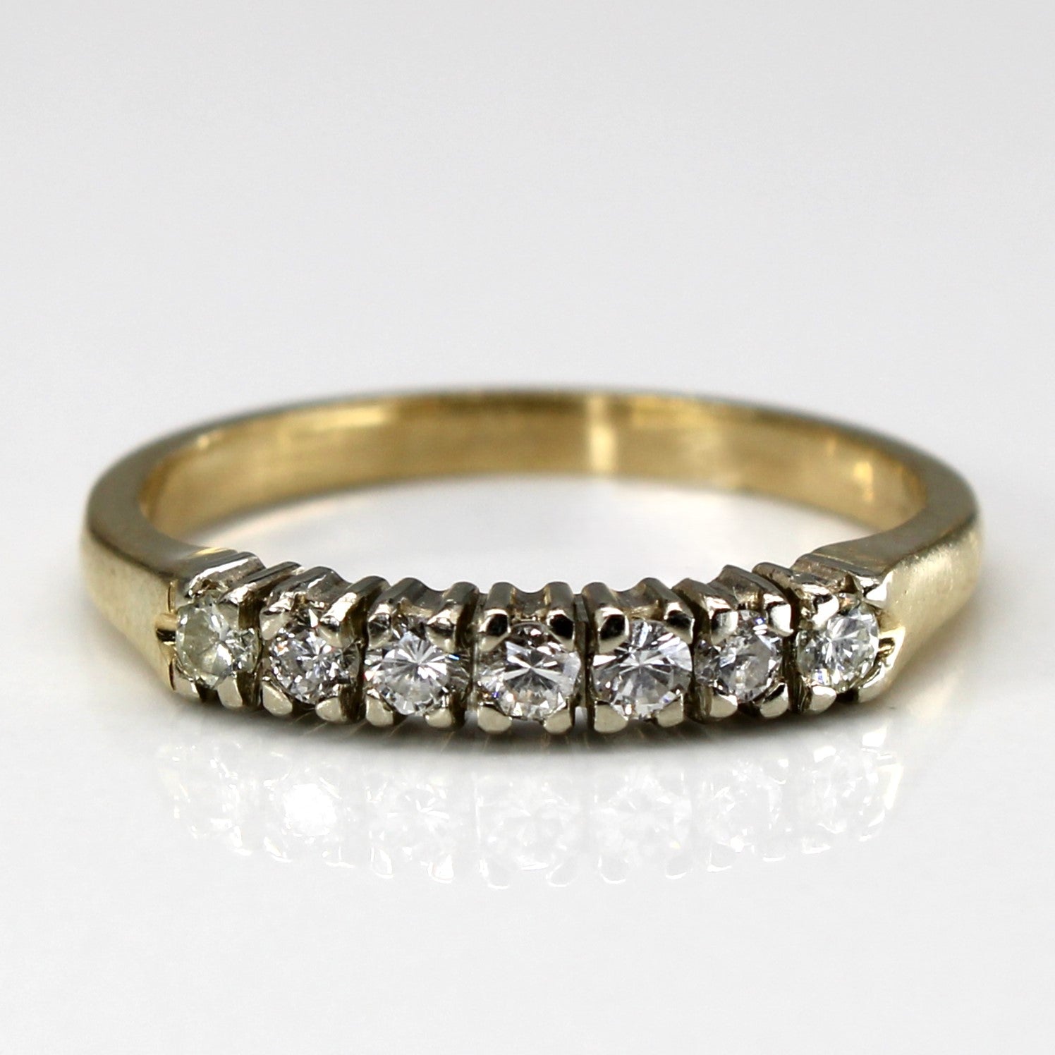 Seven Stone Diamond Ring | 0.17ctw | SZ 5.5 |