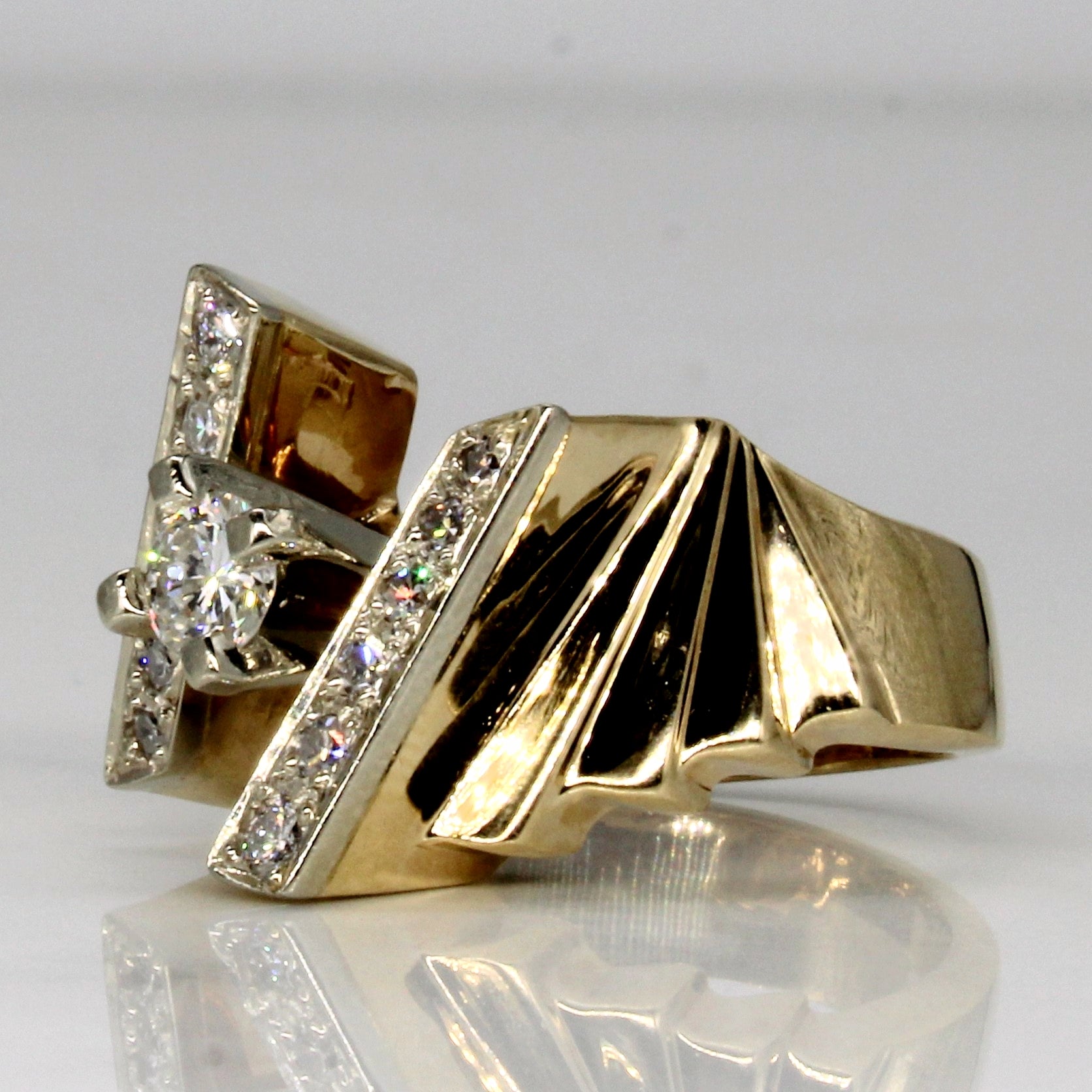 Diamond Cocktail Ring | 0.57ctw | SZ 6.25 |