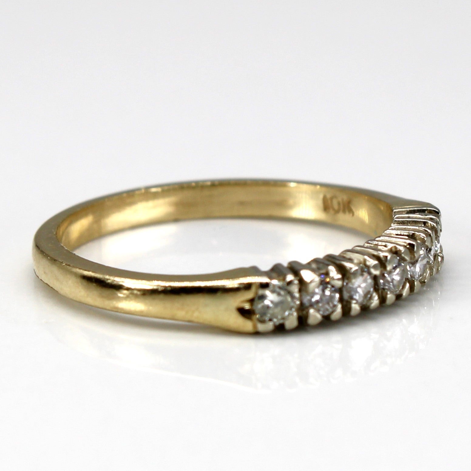 Seven Stone Diamond Ring | 0.17ctw | SZ 5.5 |