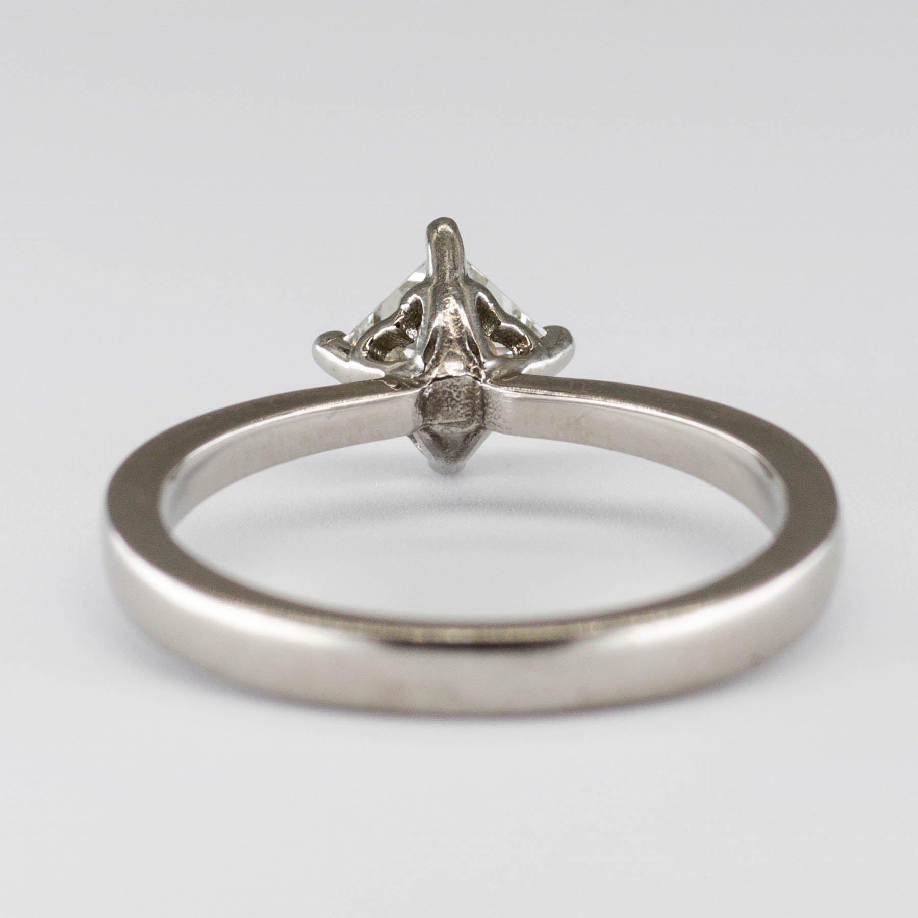 Solitaire Diamond Set Princess Canadian Diamond Ring | 0.60ct | SZ 6.5 |