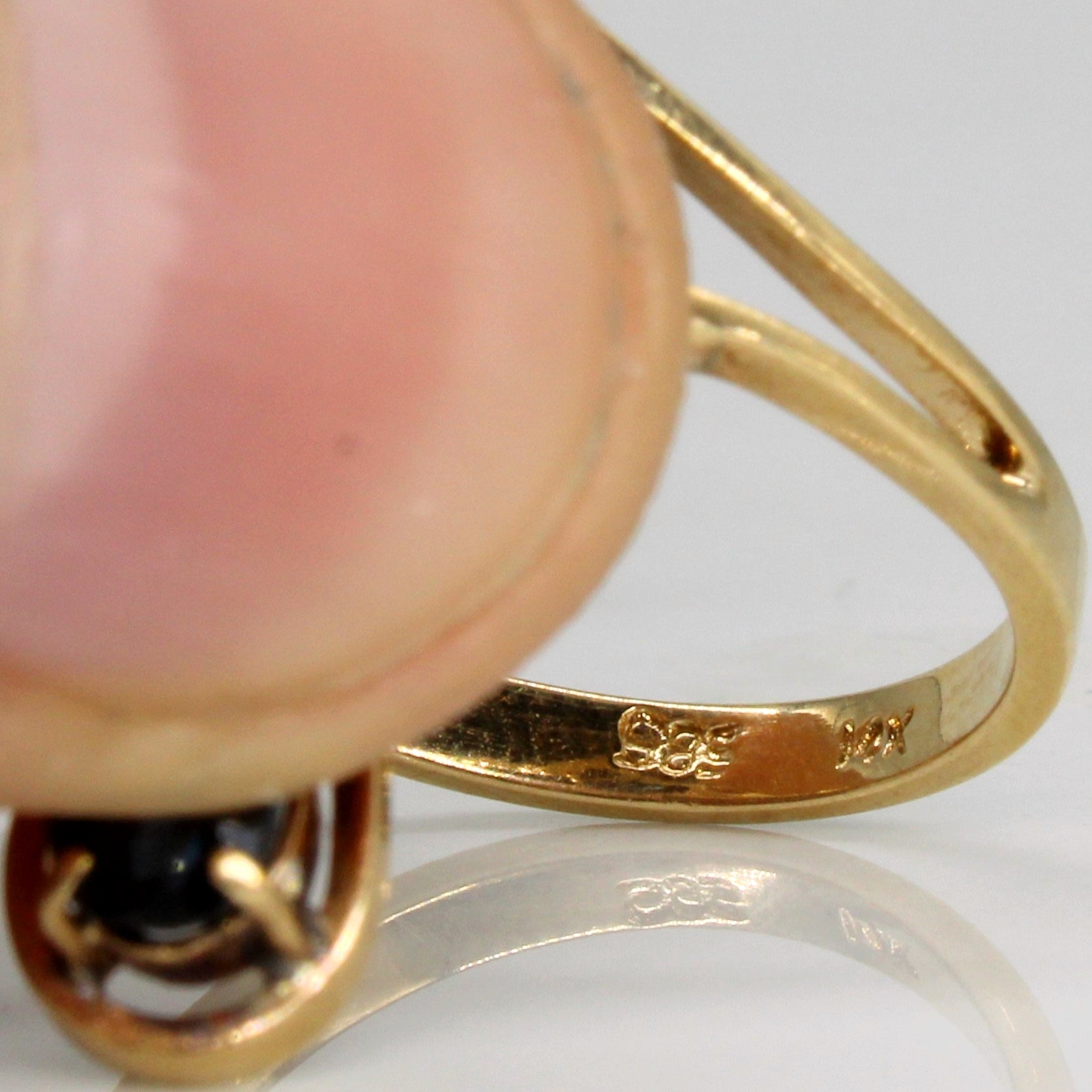 Ornate Sapphire & Diamond Ring | 1.80ctw, 0.13ctw | SZ 6.75 |