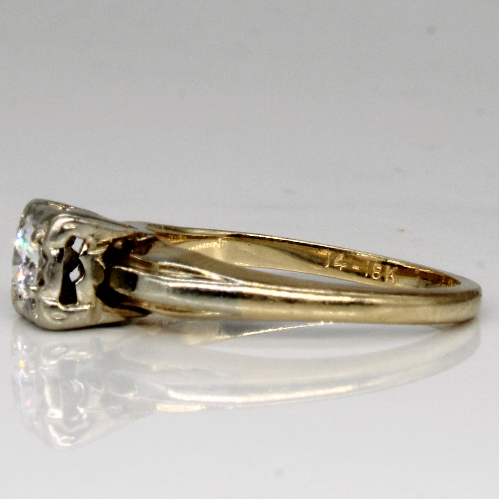 Illusion Set Diamond Ring | 0.19ct | SZ 6 |