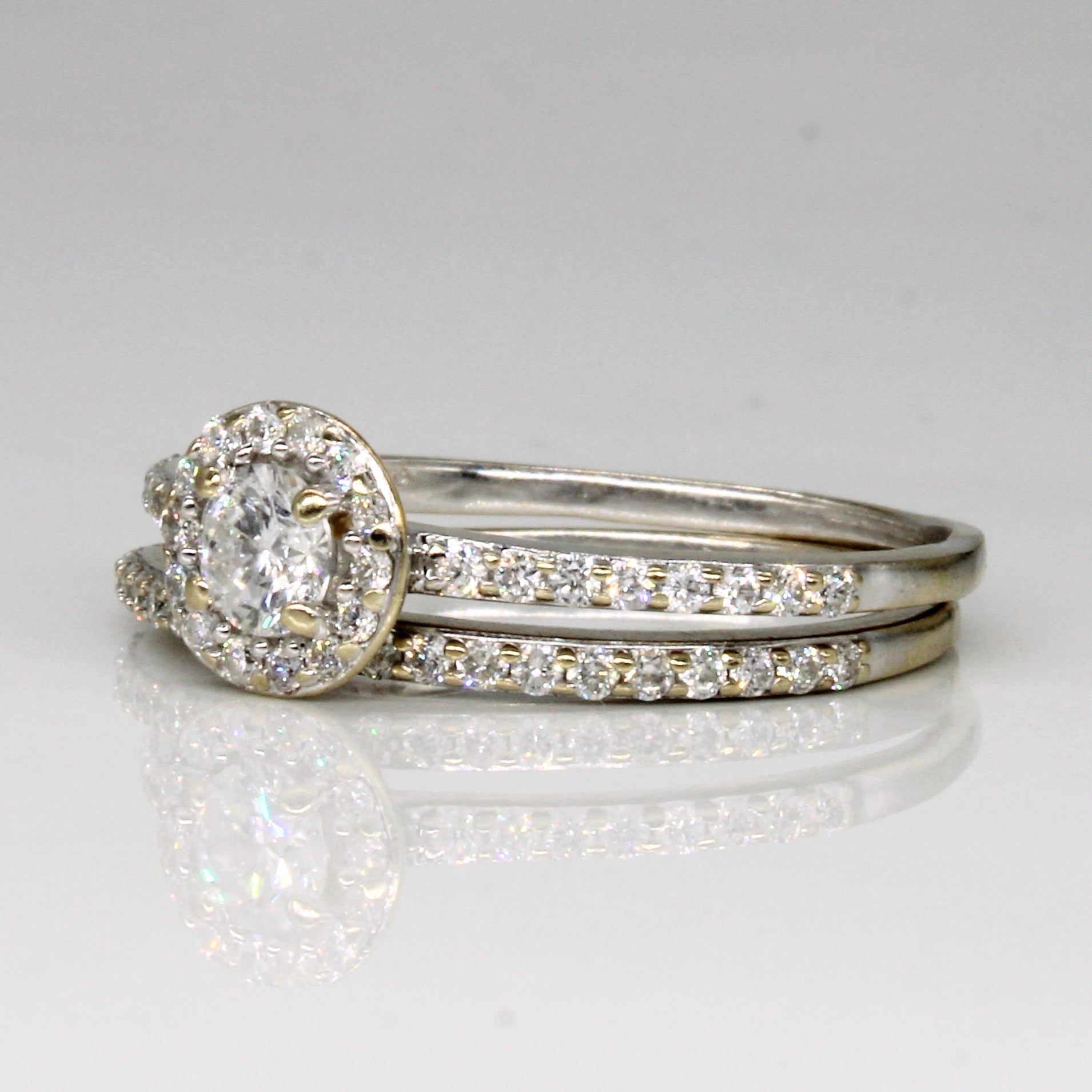 Diamond Wedding Ring Set | 0.70ctw | SZ 9 |