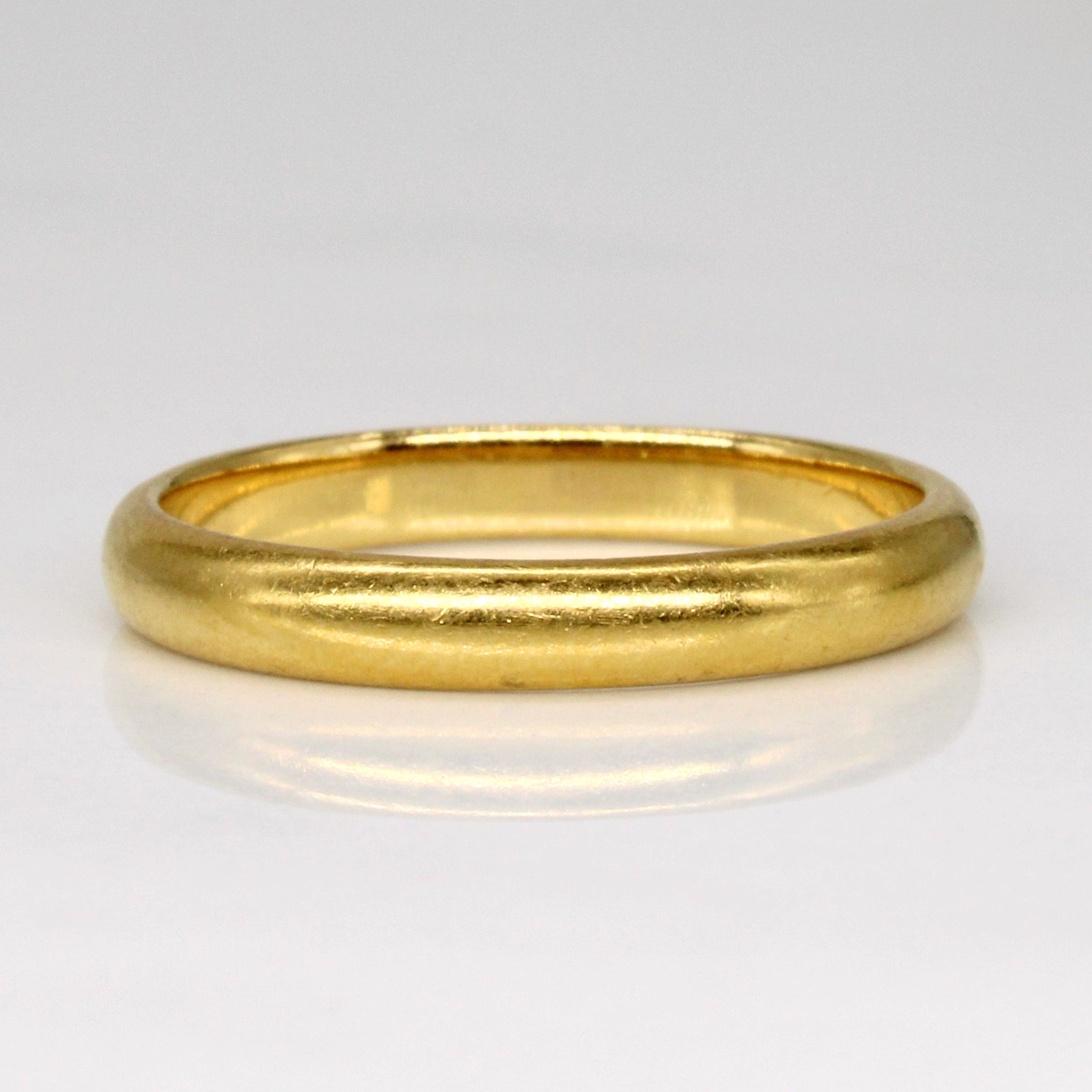 1955 Birmingham Hallmarked 22k Yellow Gold Band | SZ 7.25 |
