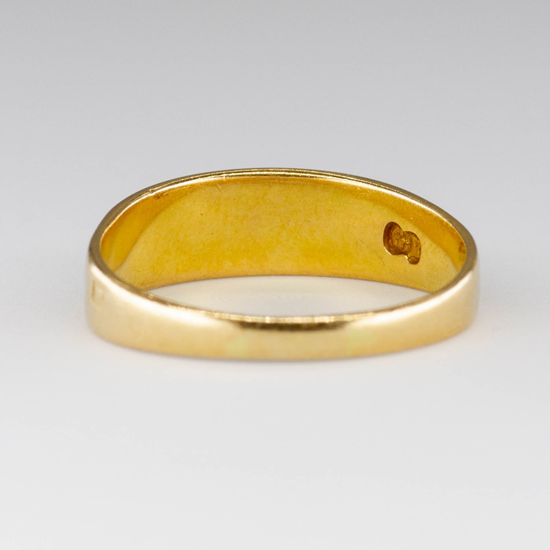 Bague vintage victorienne londonienne à cinq perles | Taille 8