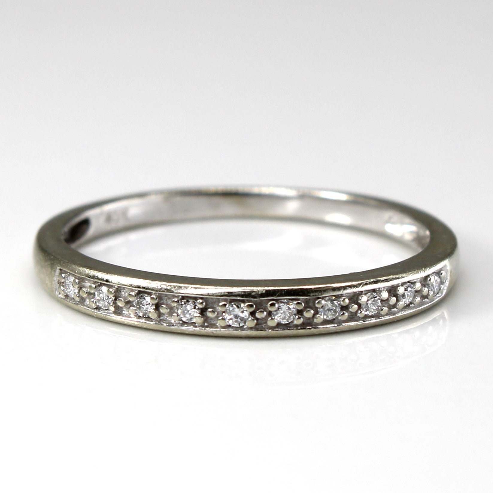 Diamond Semi Eternity Band | 0.10ctw | SZ 9 |