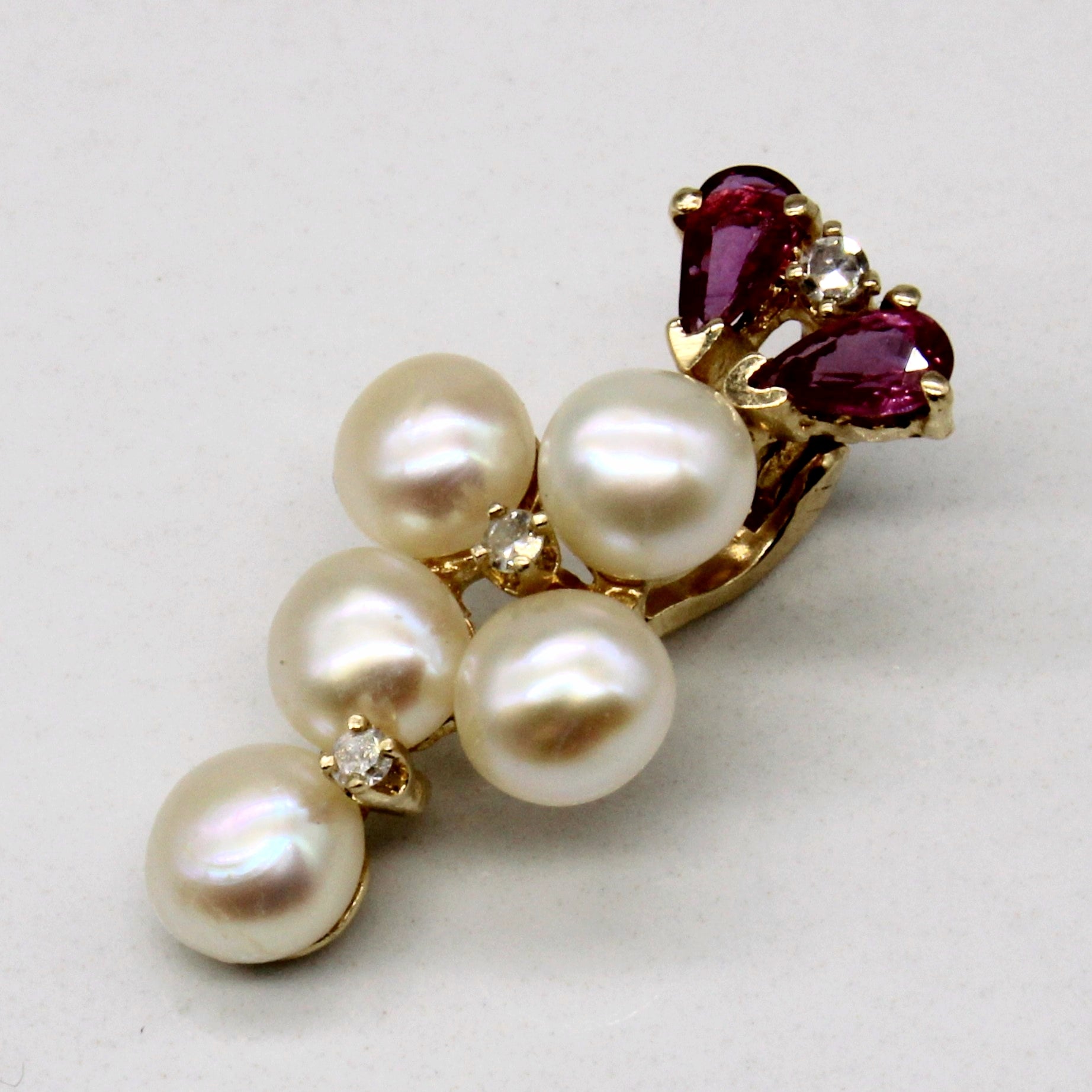 Multi Gem Pendant | 0.38ctw |