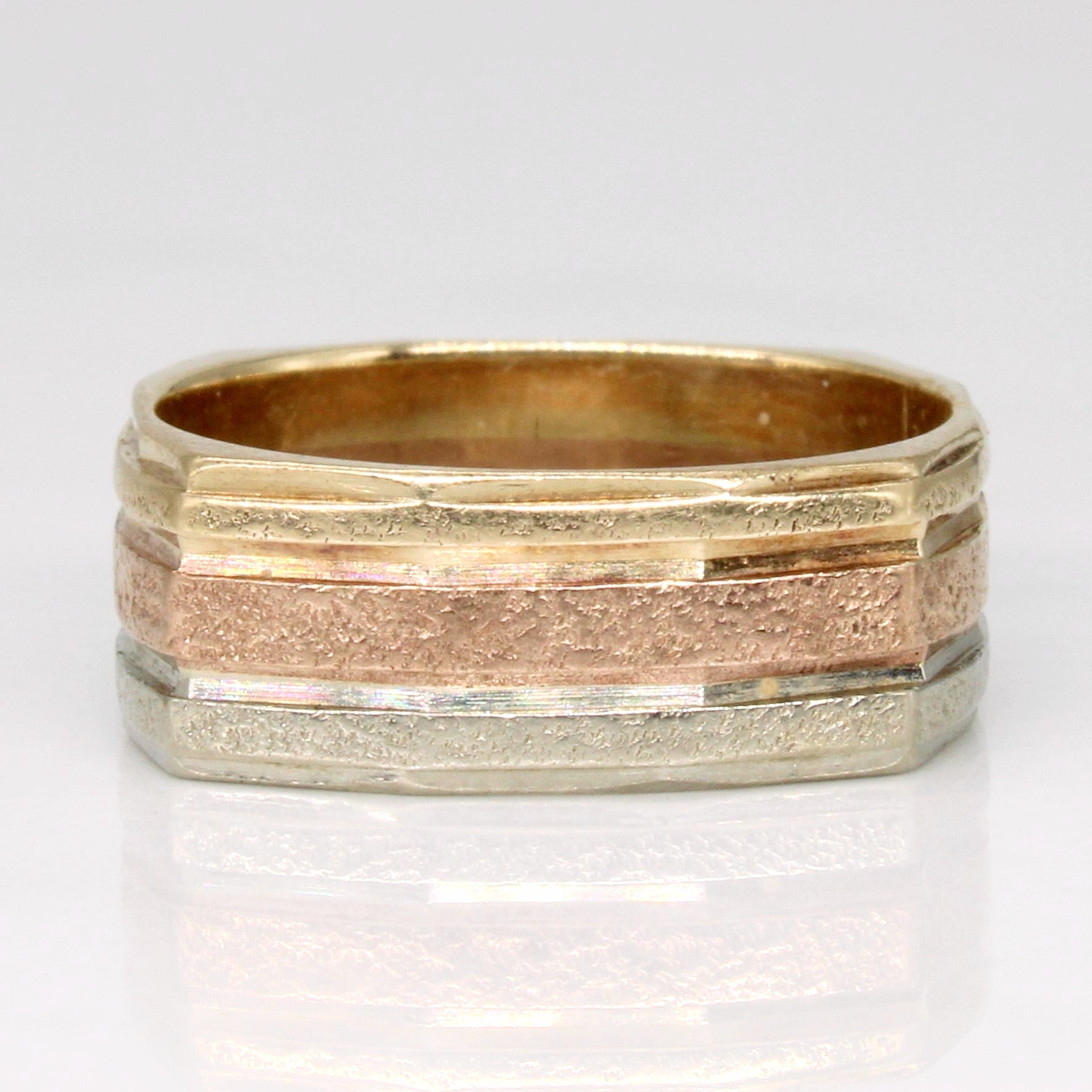 10k Tri Tone Gold Ring | SZ 6.75 |