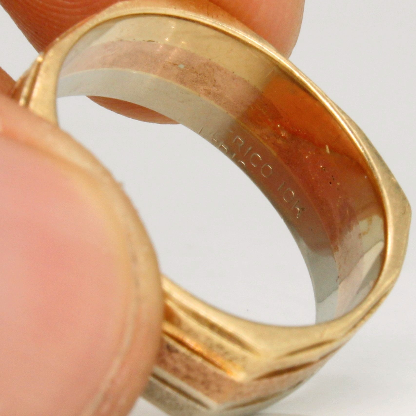 10k Tri Tone Gold Ring | SZ 6.75 |