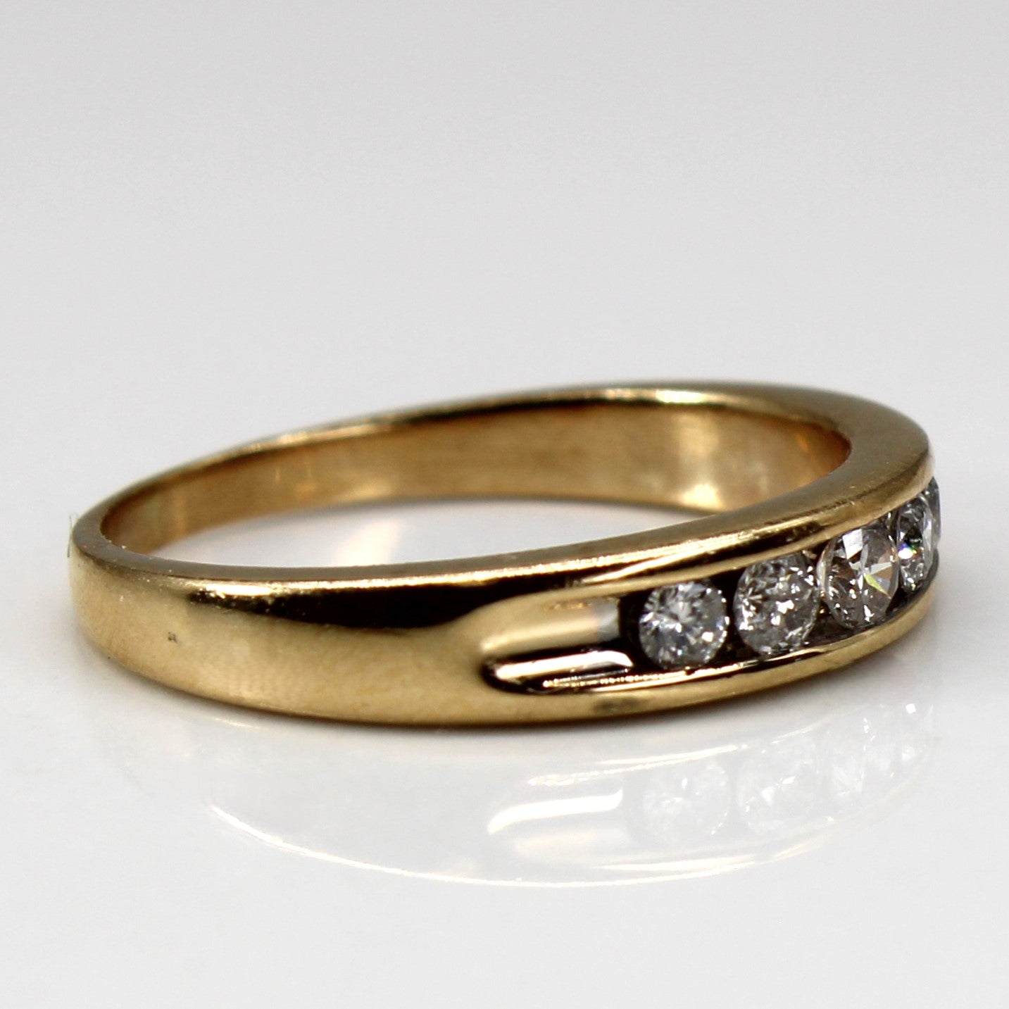 Channel Set Diamond Band | 0.19ctw | SZ 5.5 |