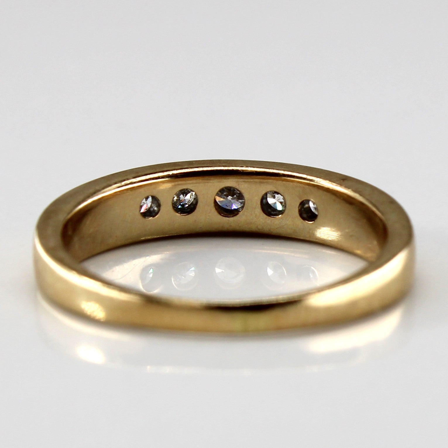 Channel Set Diamond Band | 0.19ctw | SZ 5.5 |