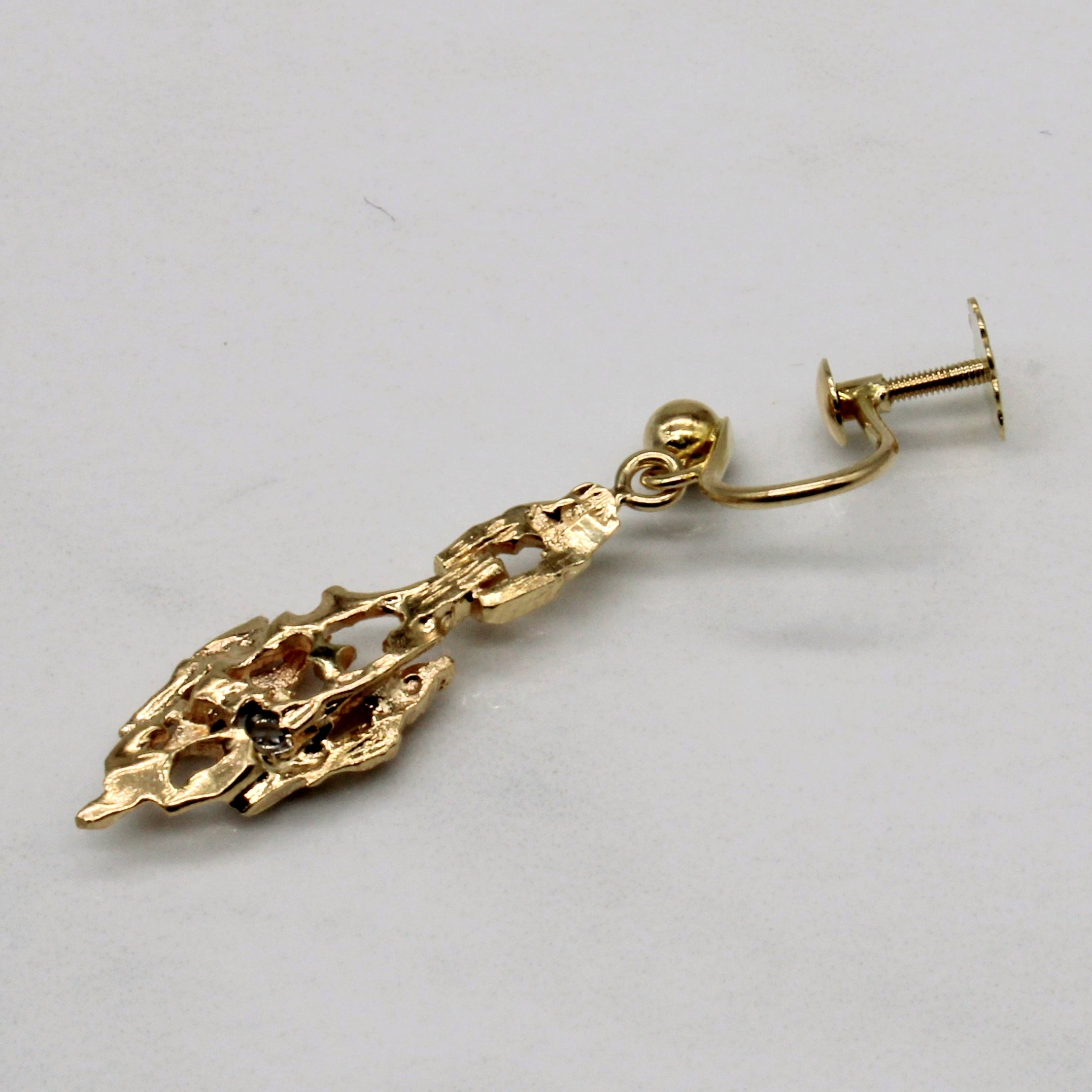 Diamond Clip On Earrings | 0.18ctw |