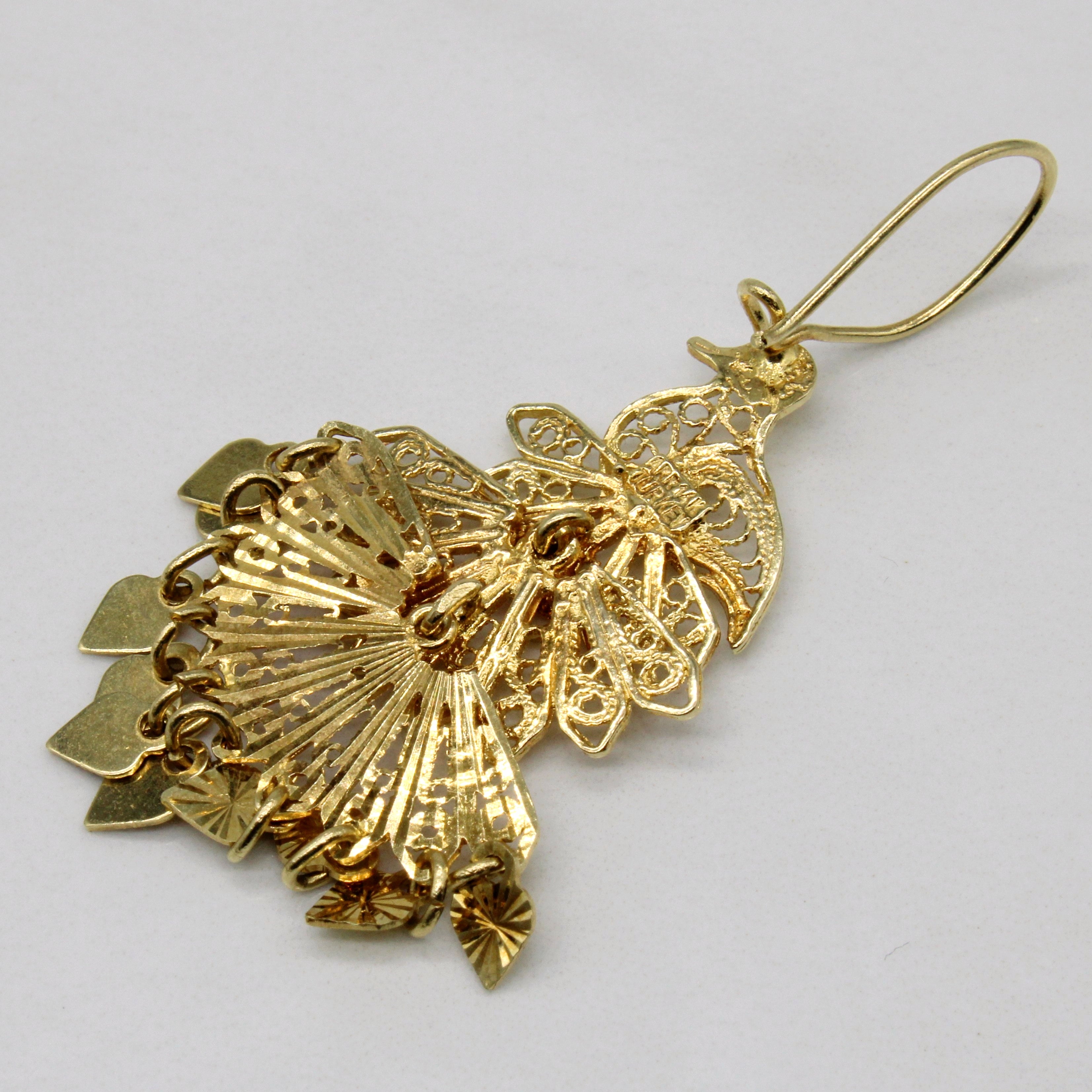 14k Yellow Gold Earrings