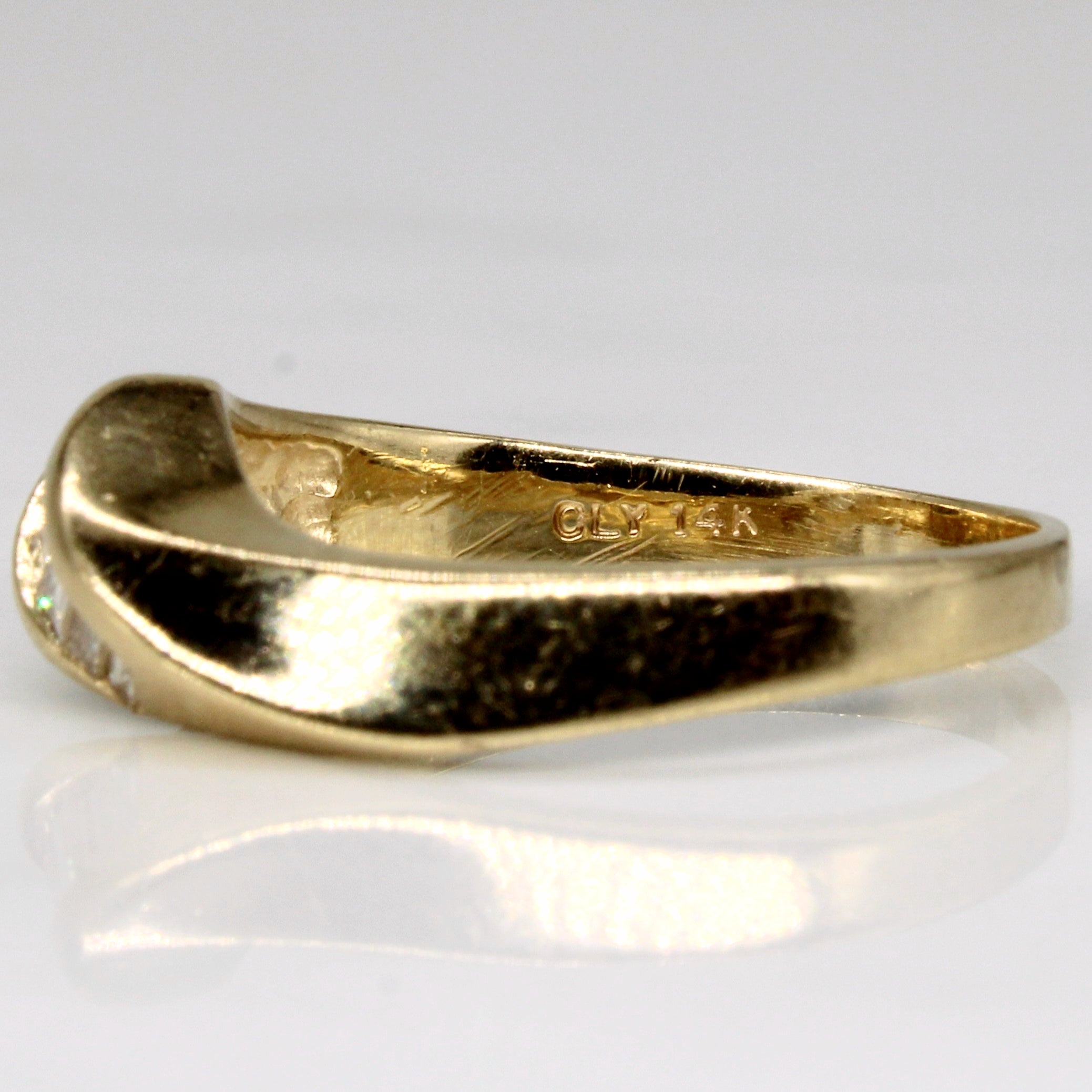 Baguette Cut Diamond Waterfall Ring | 0.63ctw | SZ 7.25 |