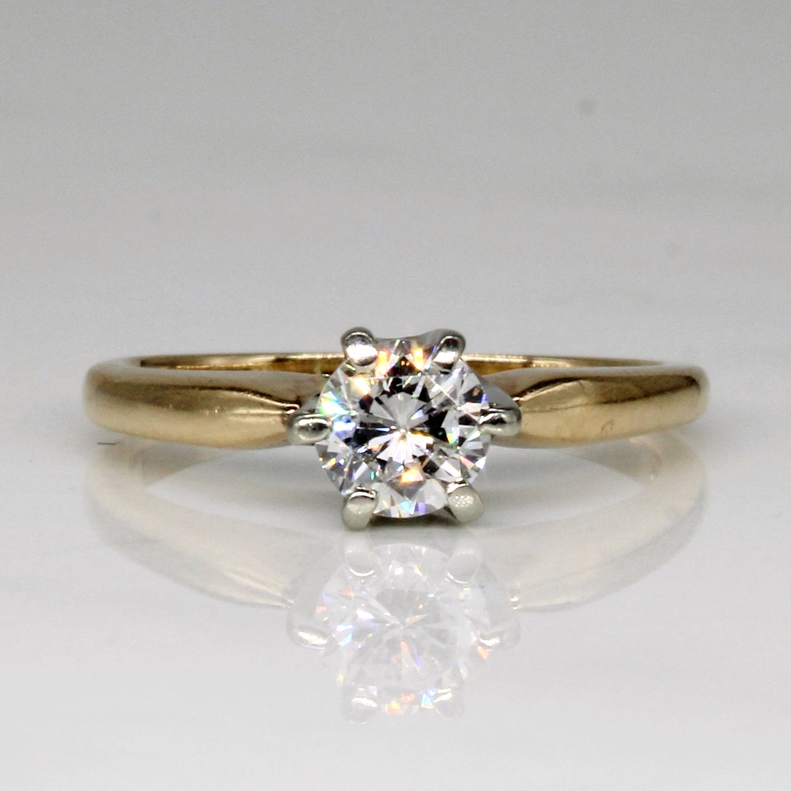 High Set Diamond Engagement Ring | 0.40ct | SZ 4.5 |
