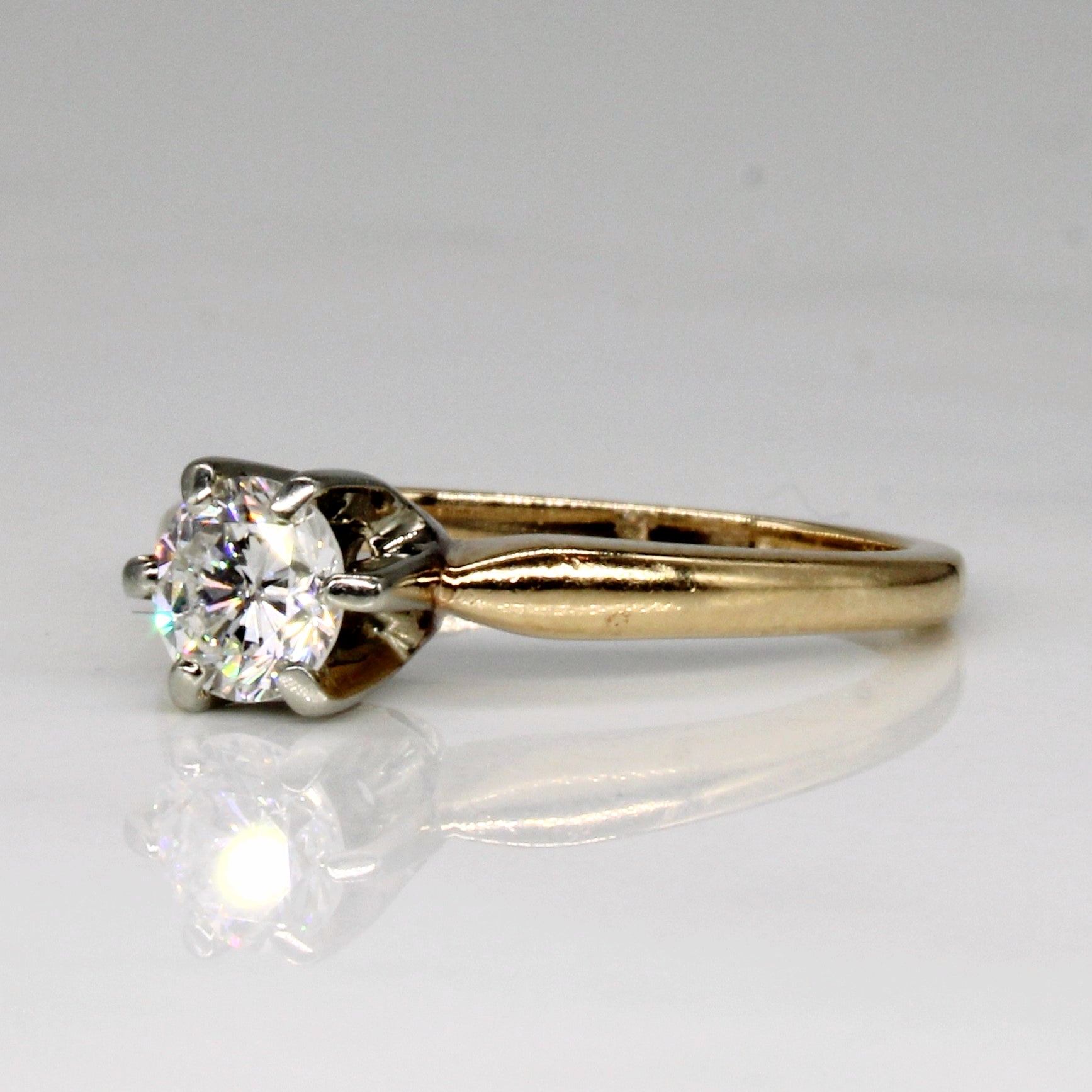 High Set Diamond Engagement Ring | 0.40ct | SZ 4.5 |