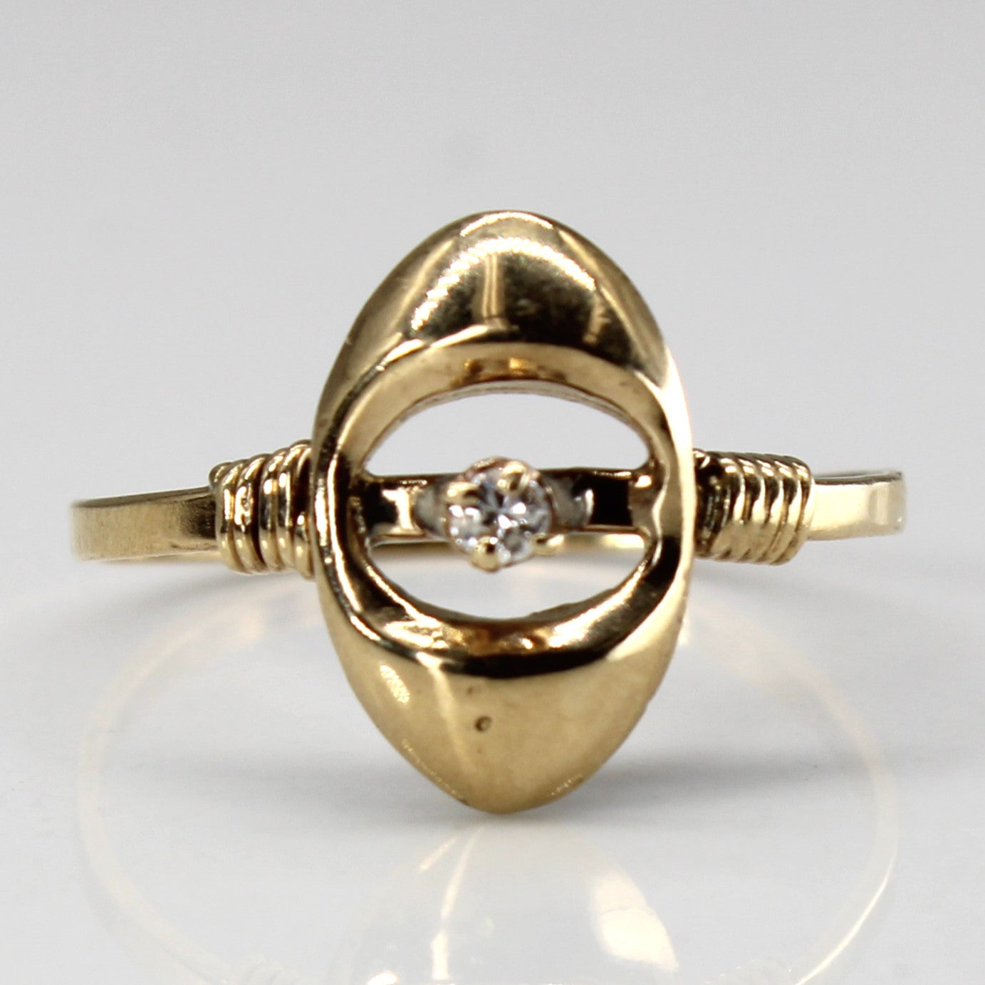 Solitaire Diamond Ring | 0.02ct | SZ 6.5 |