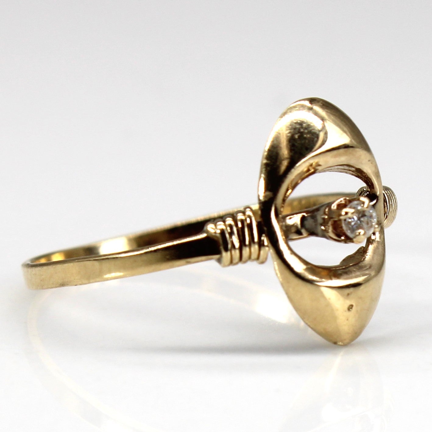 Solitaire Diamond Ring | 0.02ct | SZ 6.5 |