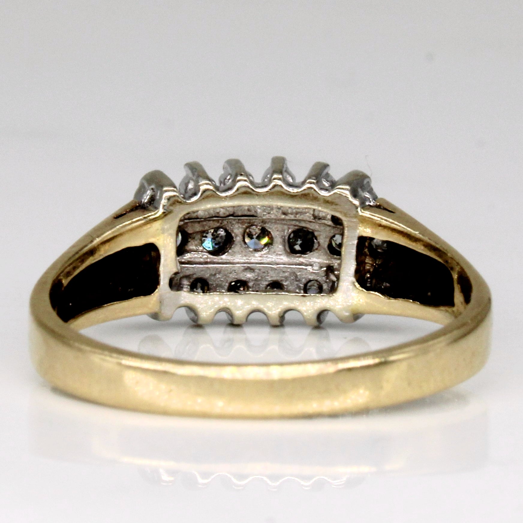Diamond Cluster Set Ring | 0.30ctw | SZ 8 |