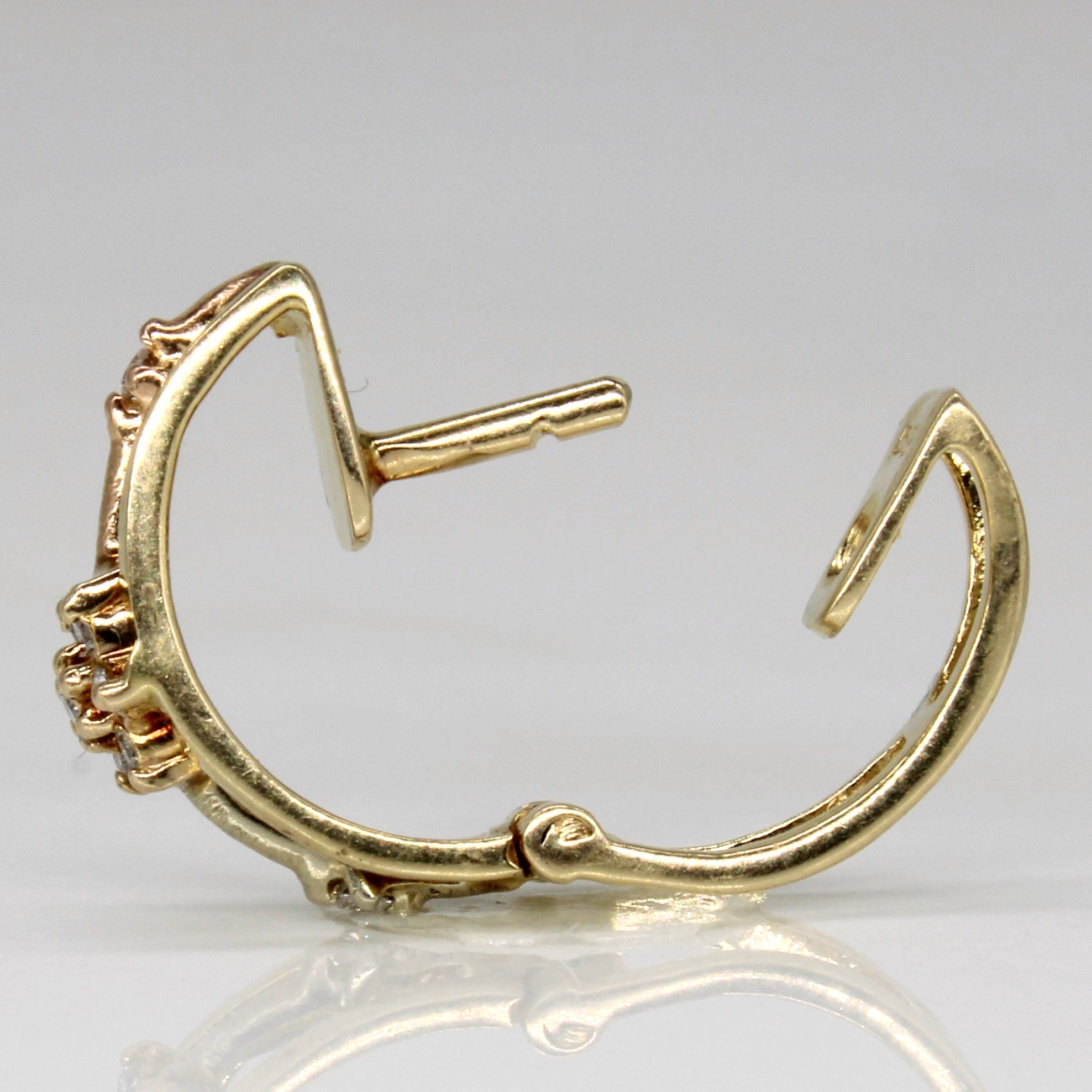 Diamond Hoop Earrings | 0.12ctw |