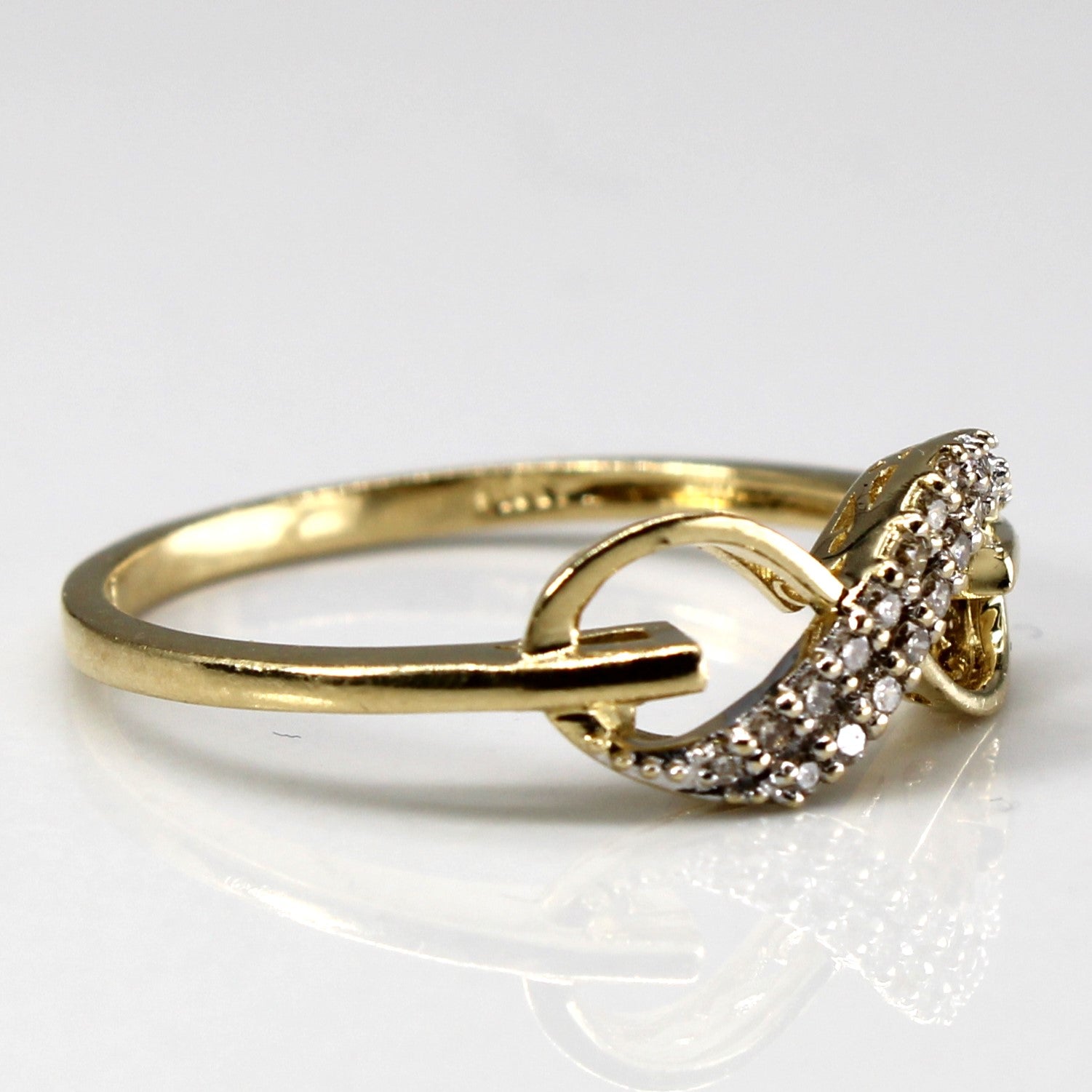 Diamond Infinity Ring | 0.07ctw | SZ 6.25 |
