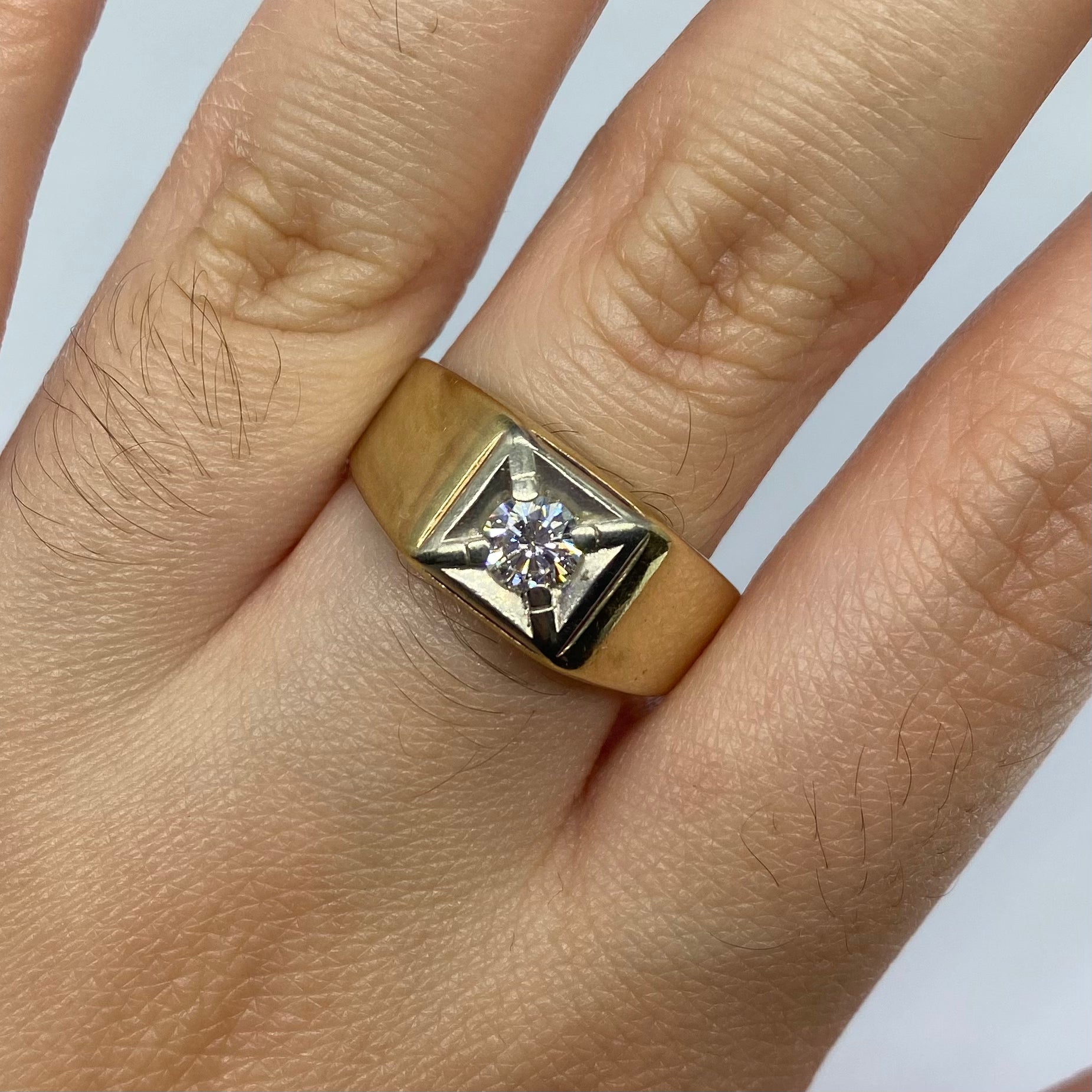 10k Diamond Ring | 0.33ct | SZ 10.75 |