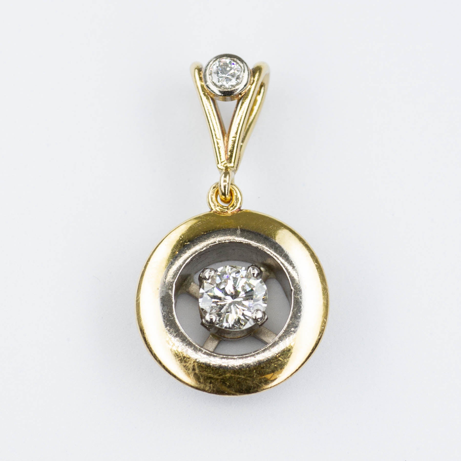 Diamond Circle Pendant | 0.33ctw |