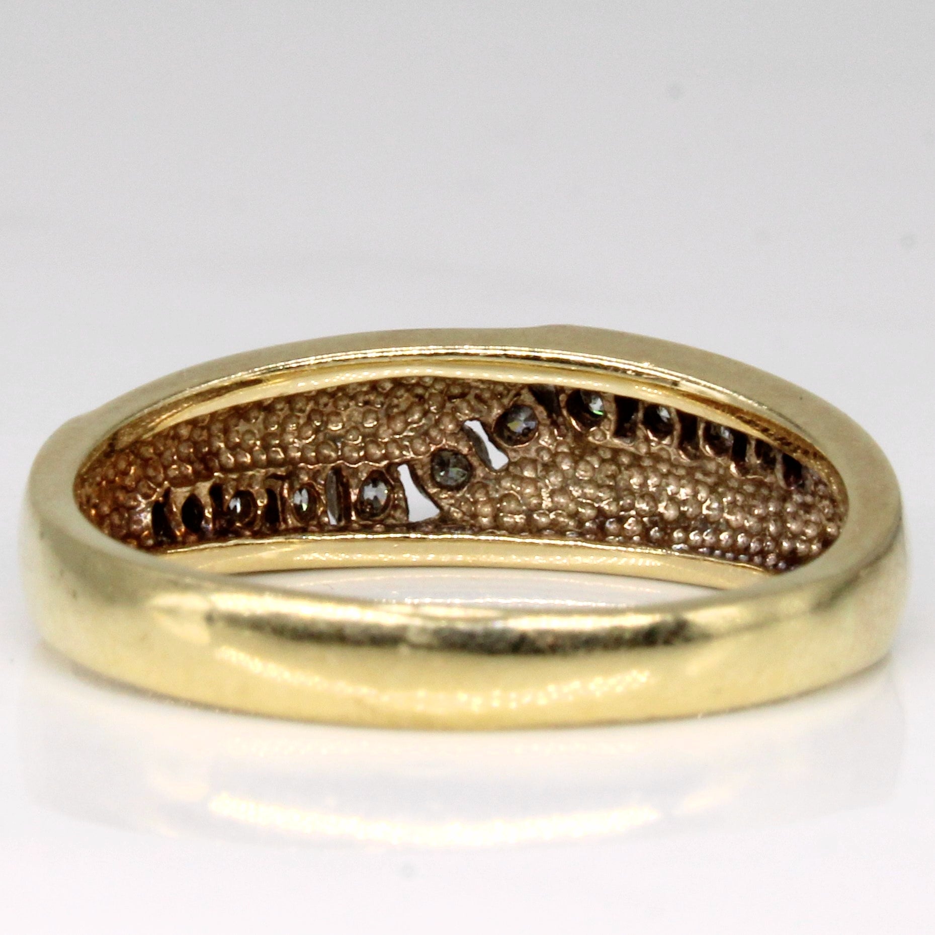 Channel Set Diamond Ring | 0.32ctw | SZ 9.5 |
