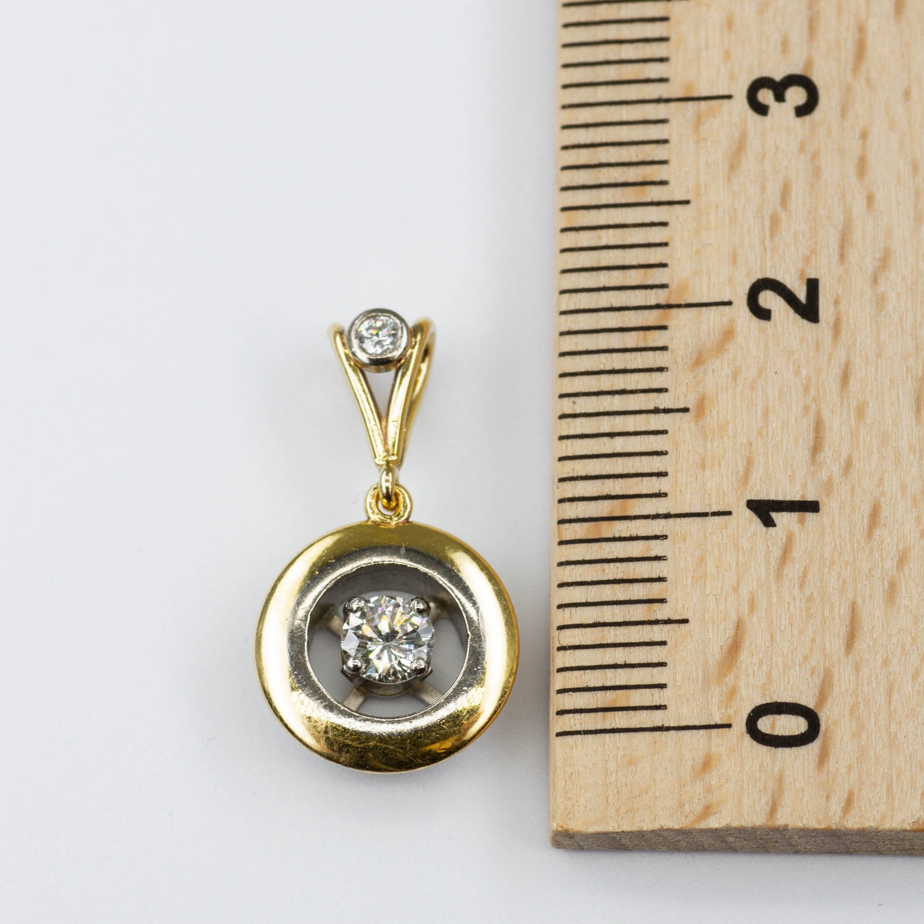 Diamond Circle Pendant | 0.33ctw |