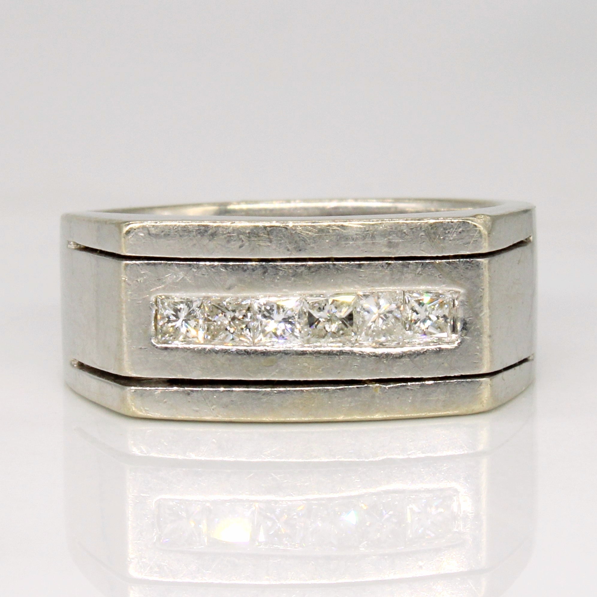 Channel Set Diamond Ring | 0.36ctw | SZ 7.5 |