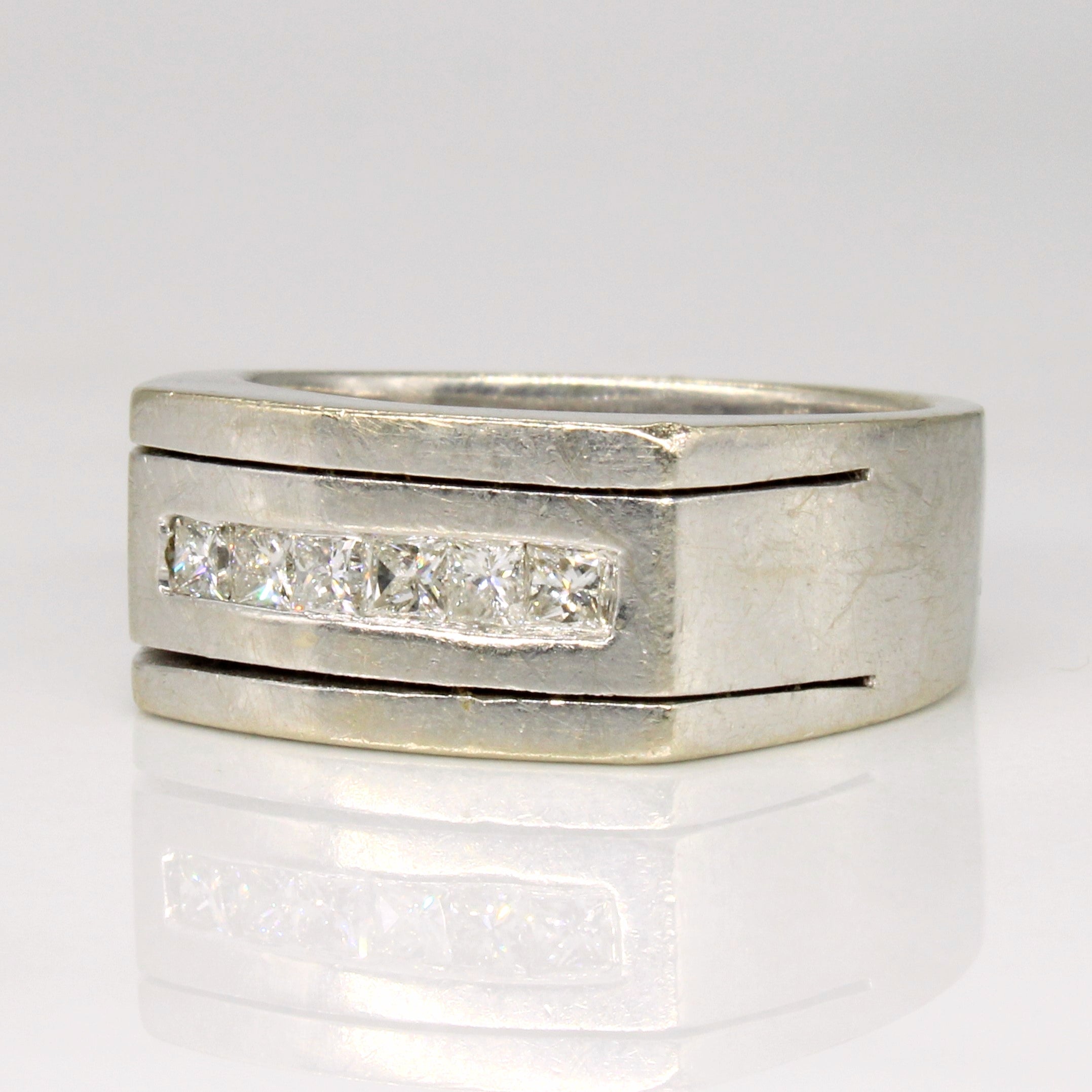 Channel Set Diamond Ring | 0.36ctw | SZ 7.5 |