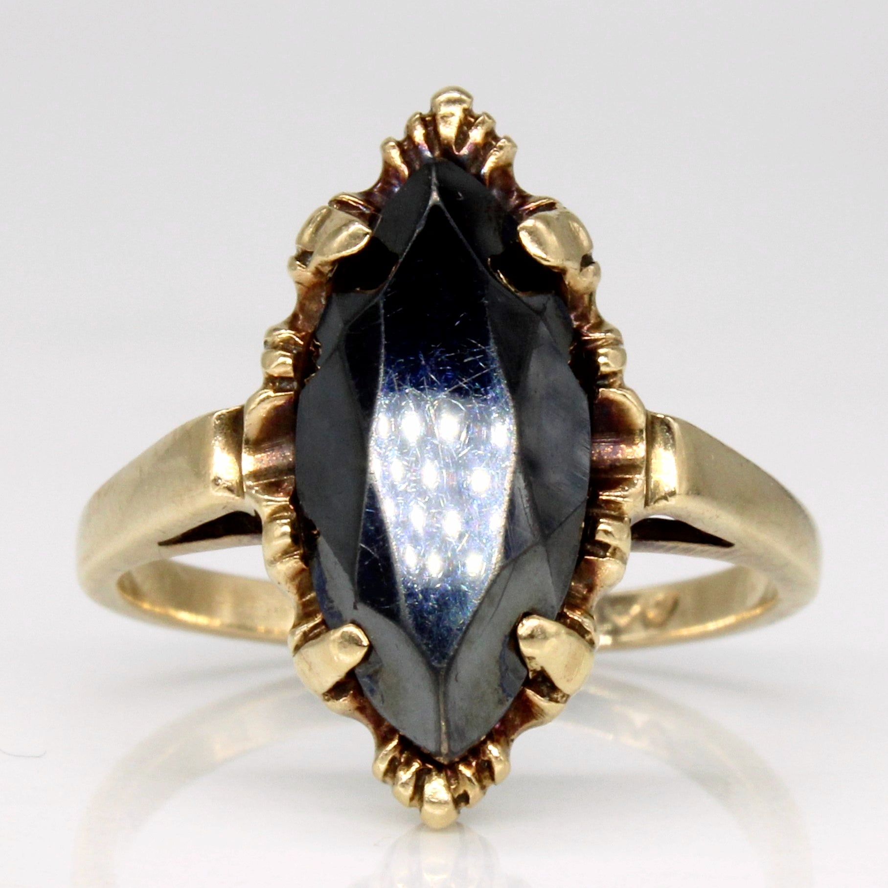 Hematite Cocktail Ring | 3.30ct | SZ 6 |