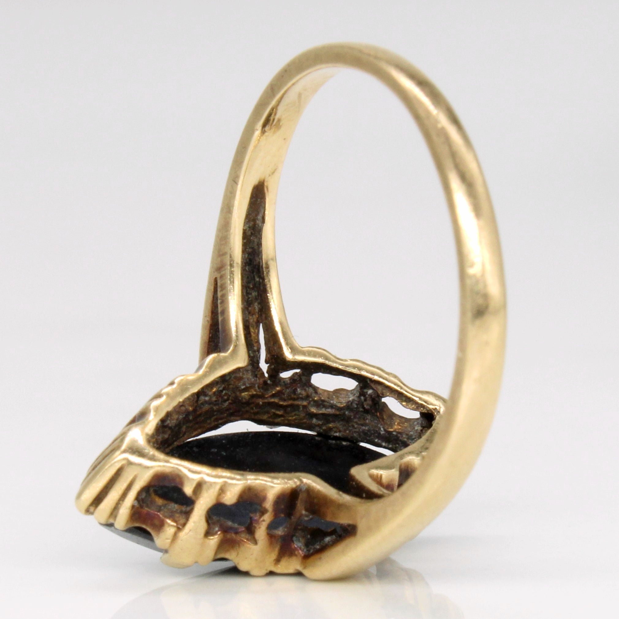 Hematite Cocktail Ring | 3.30ct | SZ 6 |