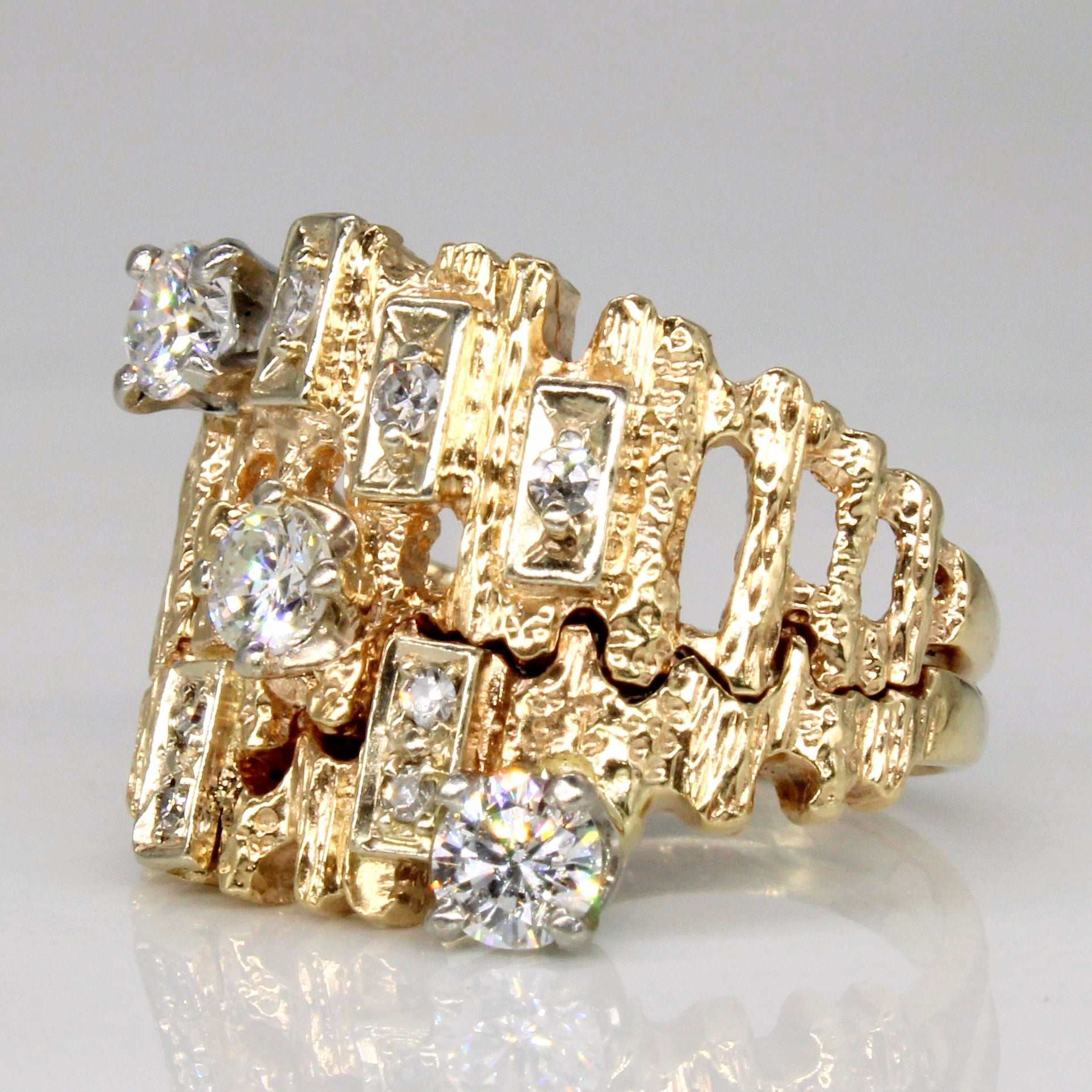 Diamond Fused Rings | 0.47ctw | SZ 4.5 |