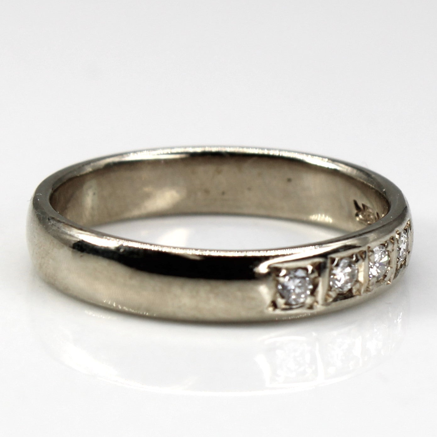 Four Stone Diamond Band | 0.10ctw | SZ 4.5 |