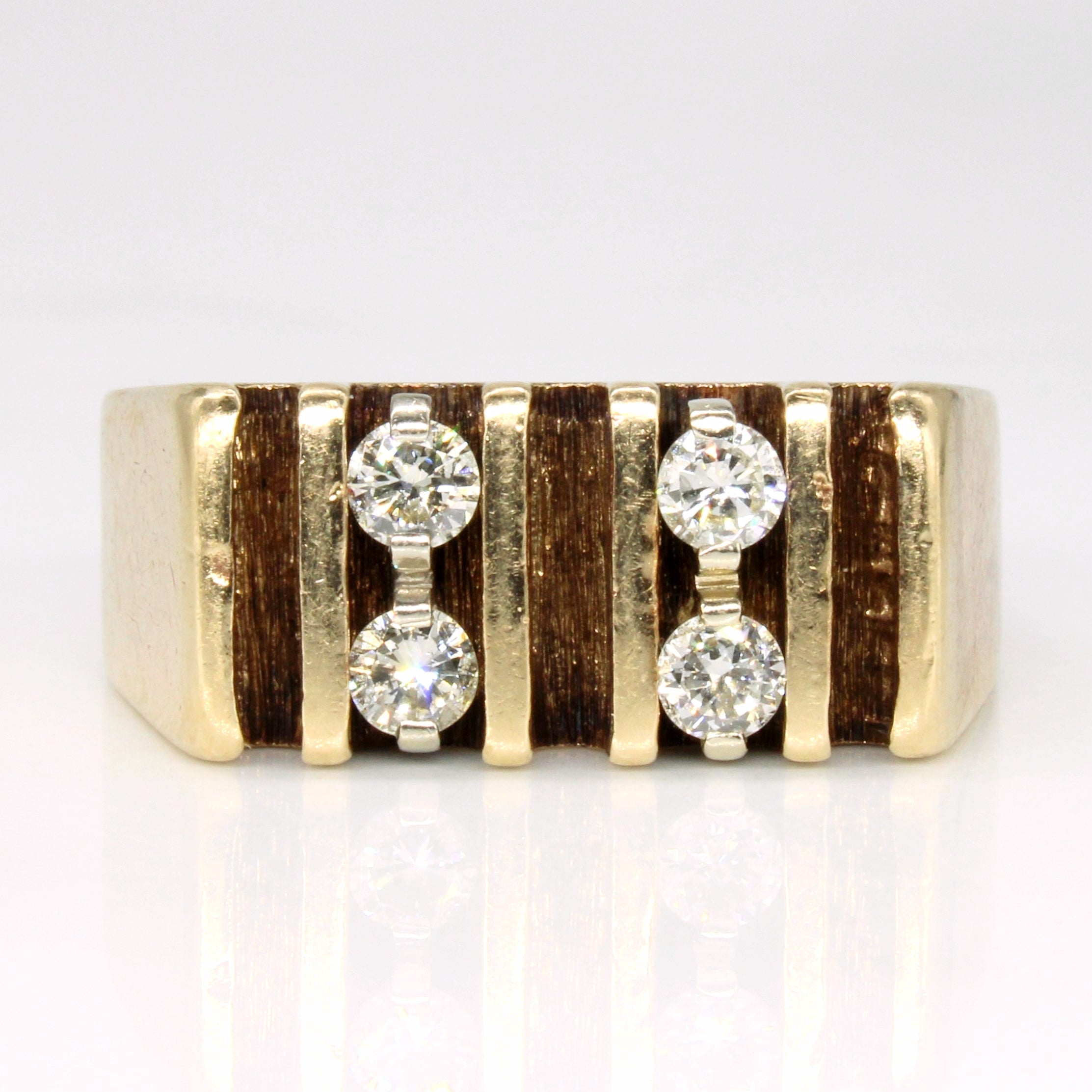 Diamond Cocktail Ring | 0.48ctw | SZ 10.5 |