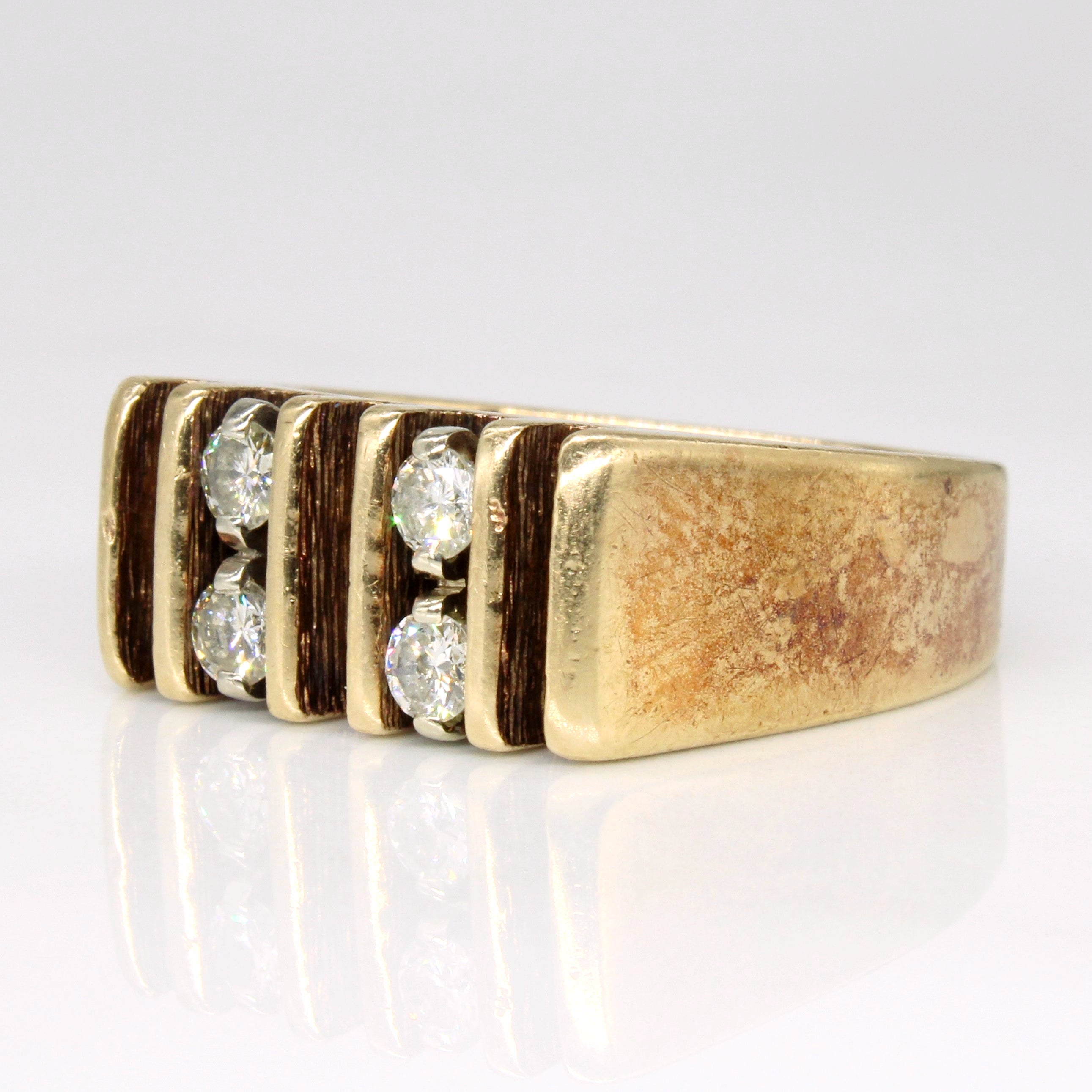 Diamond Cocktail Ring | 0.48ctw | SZ 10.5 |
